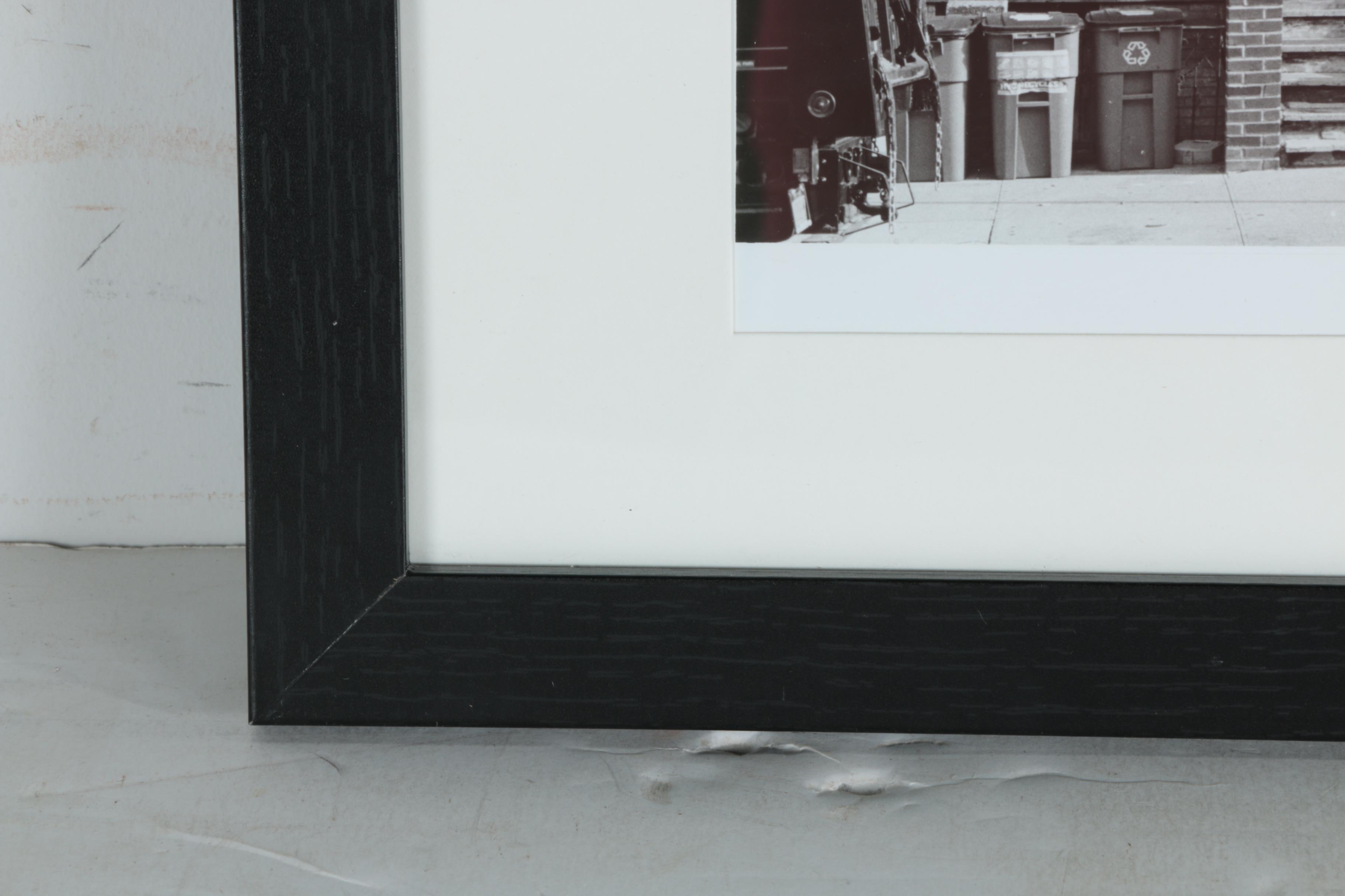 Black and White Photographs of Street Scenes