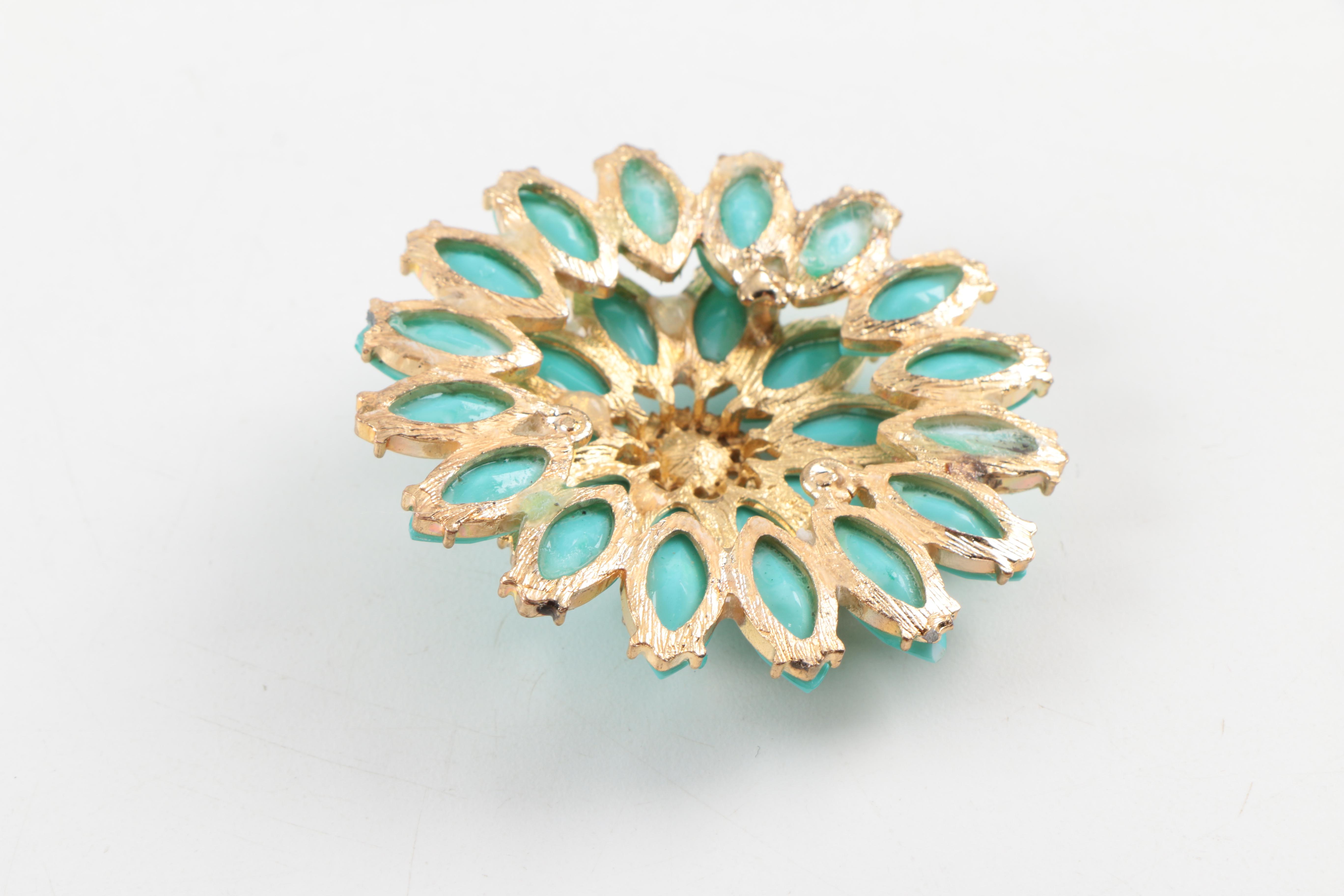 Assorted Costume Jewelry Including a Moonstone Bracelet