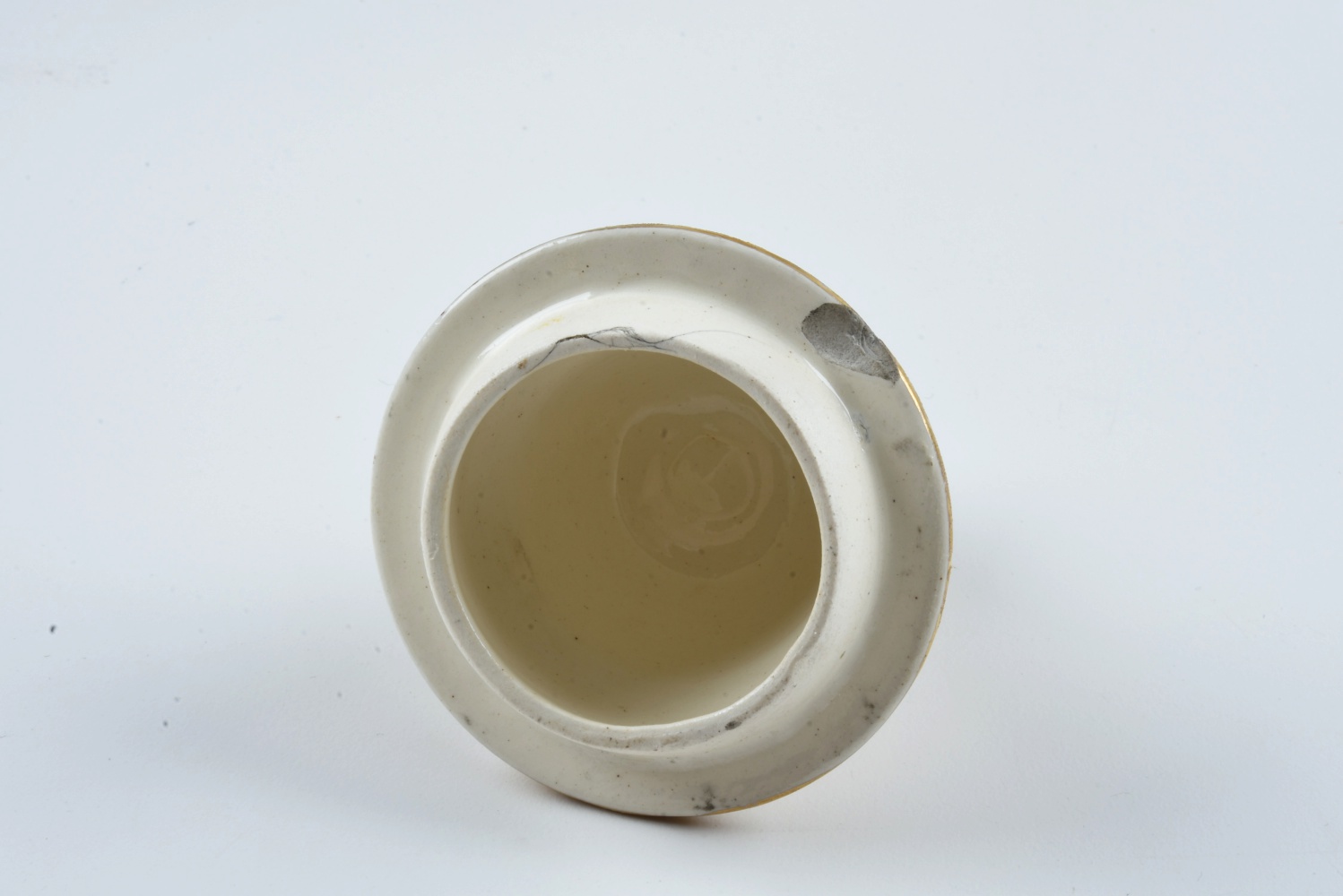 19th-Century Fischer J. Embossed Lidded Ewer