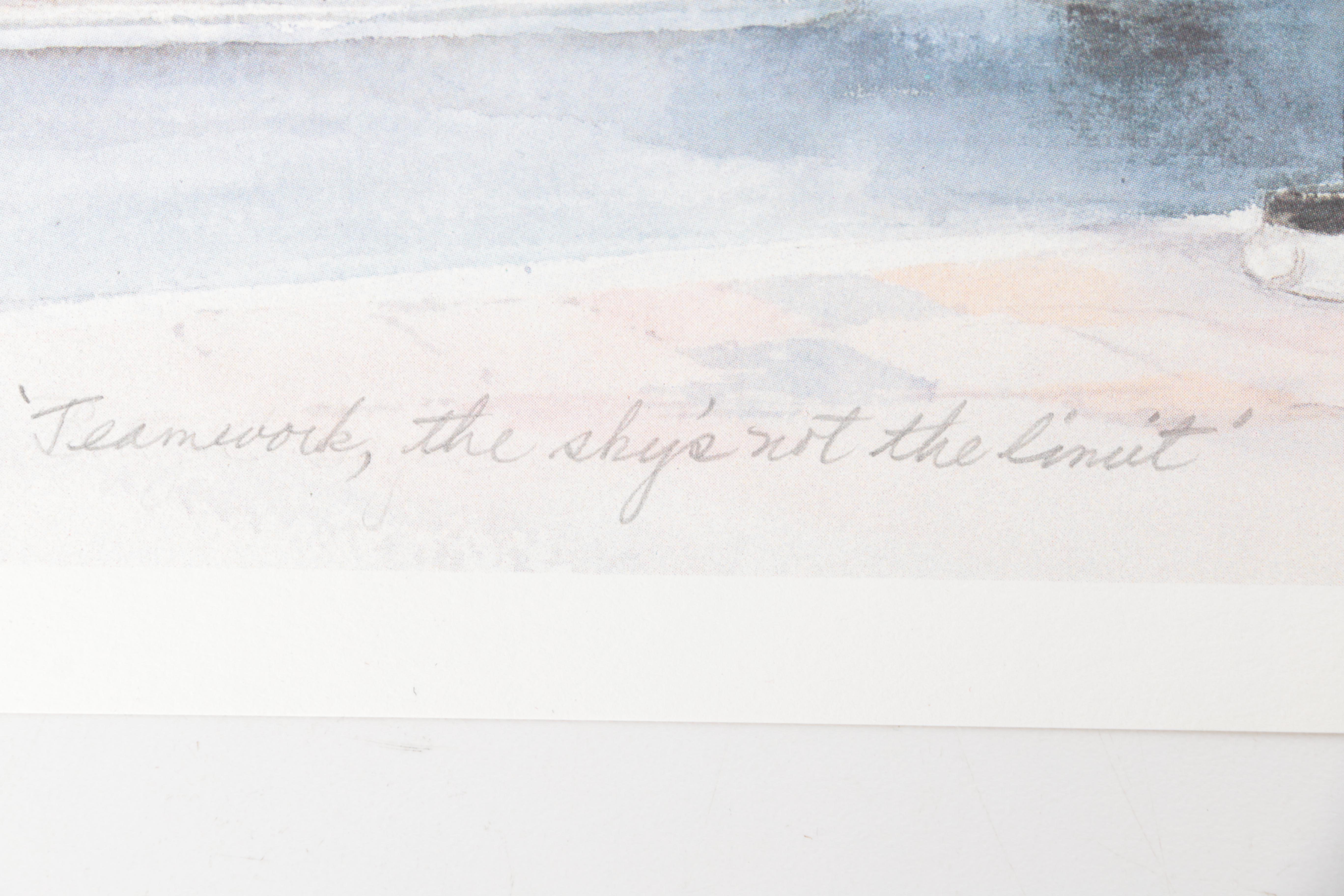 Collection of Betty C. Boyle Limited Edition Offset Lithographs "Skyline Steps"