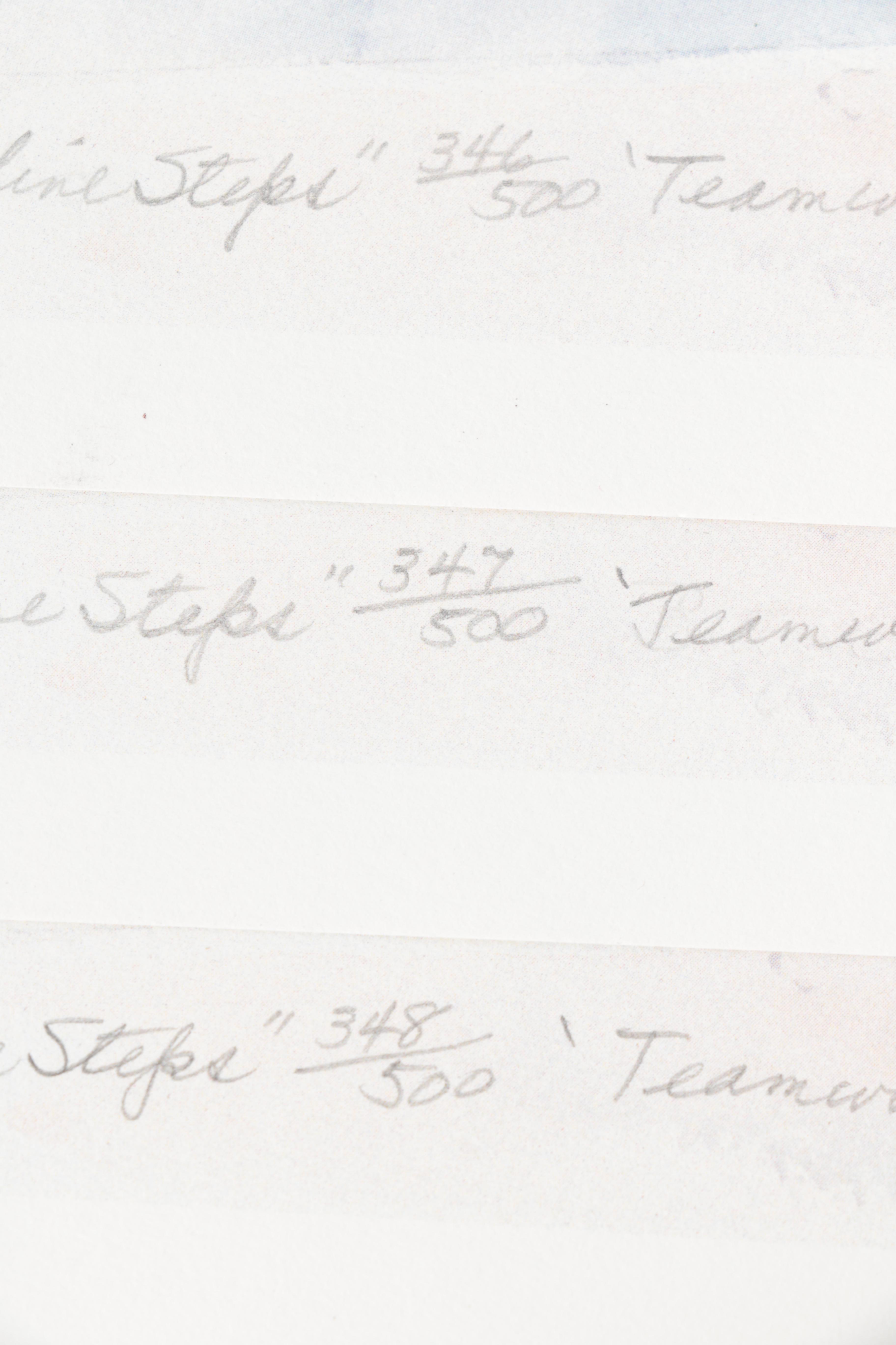 Collection of Betty C. Boyle Limited Edition Offset Lithographs "Skyline Steps"