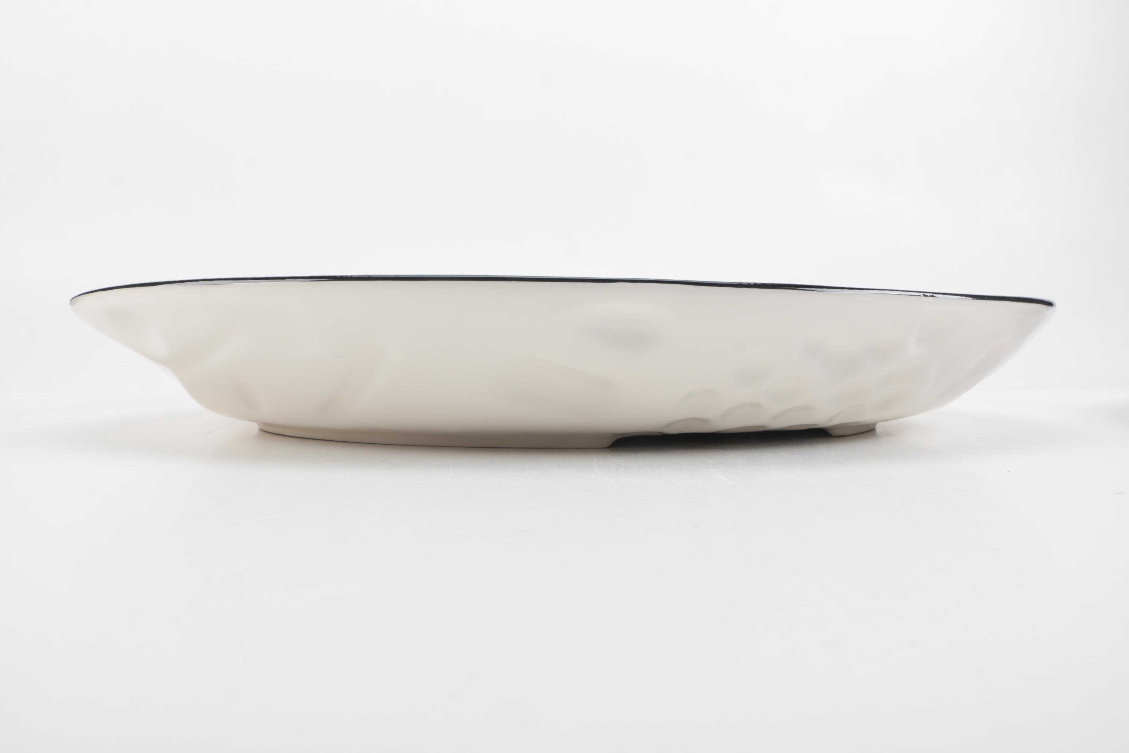 Selection of ClayArt Serving Ware and Turntable