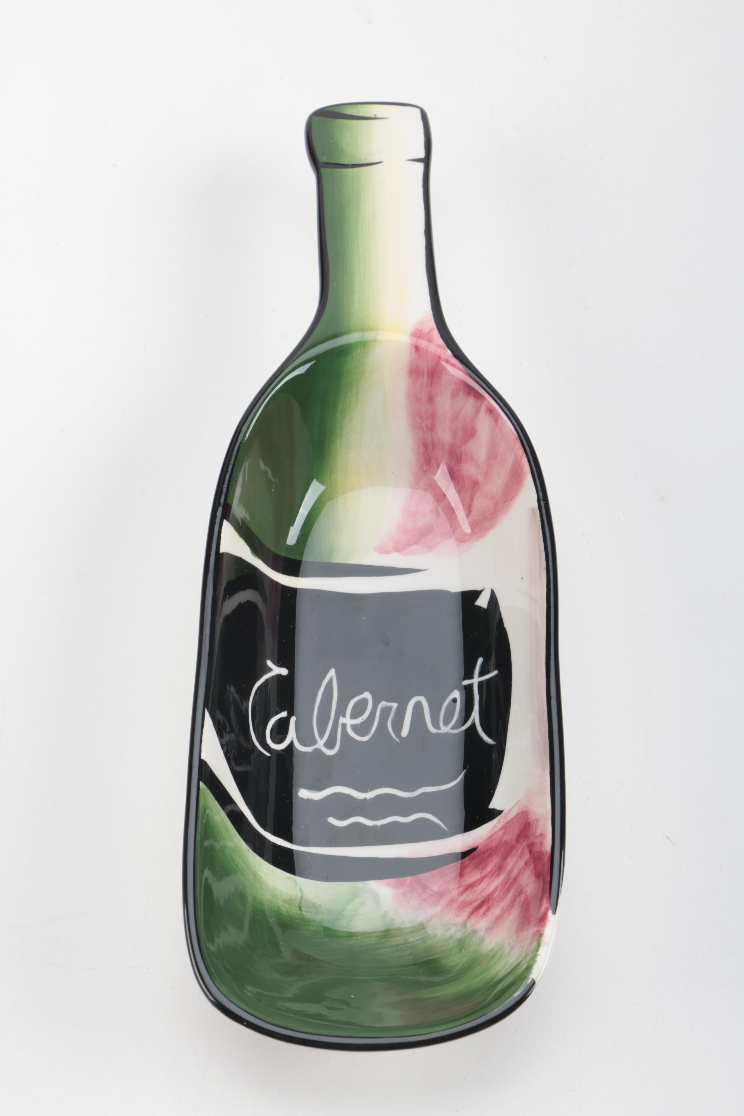 Selection of ClayArt Serving Ware and Turntable