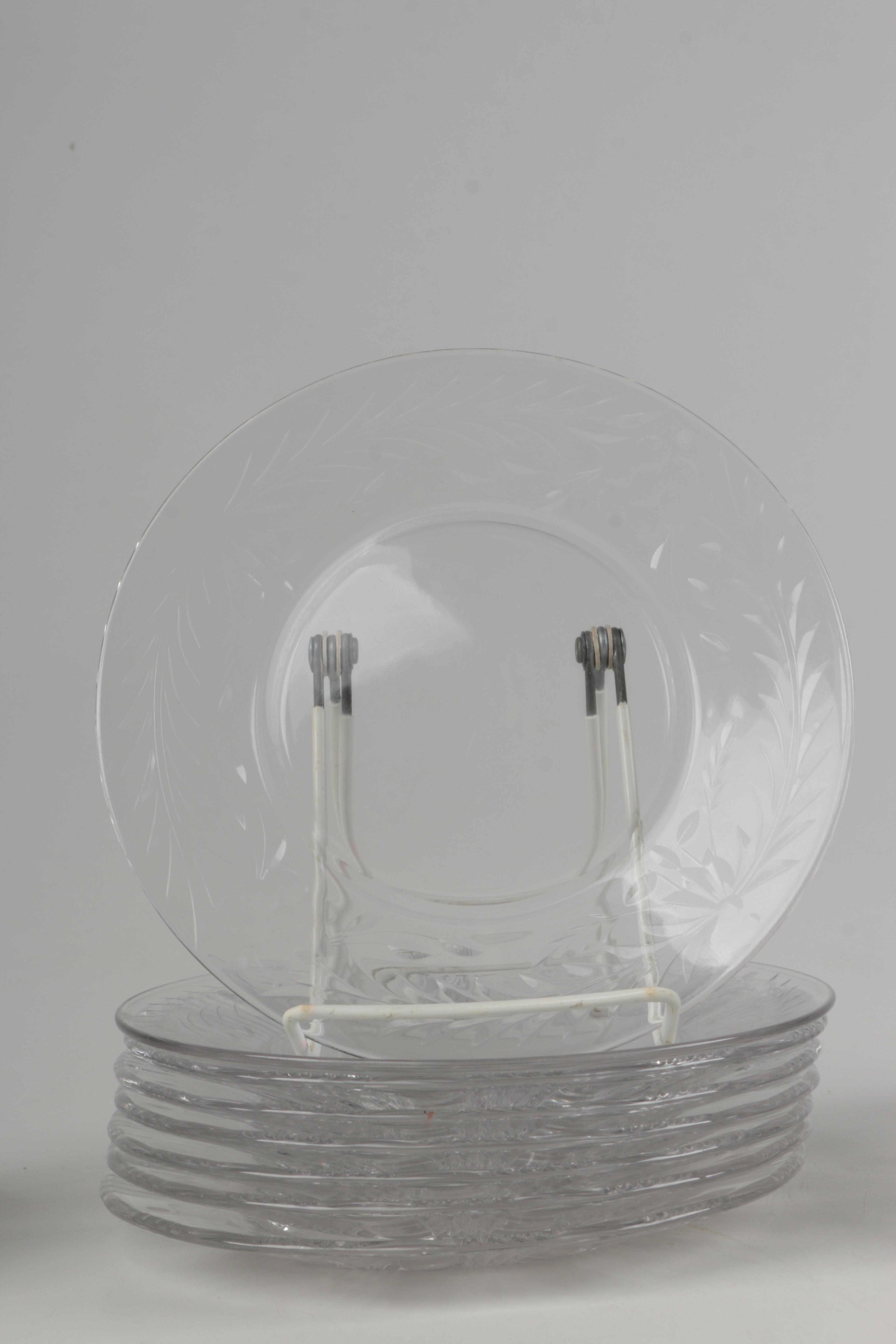 Vintage Fostoria "Sun Ray" Glassware