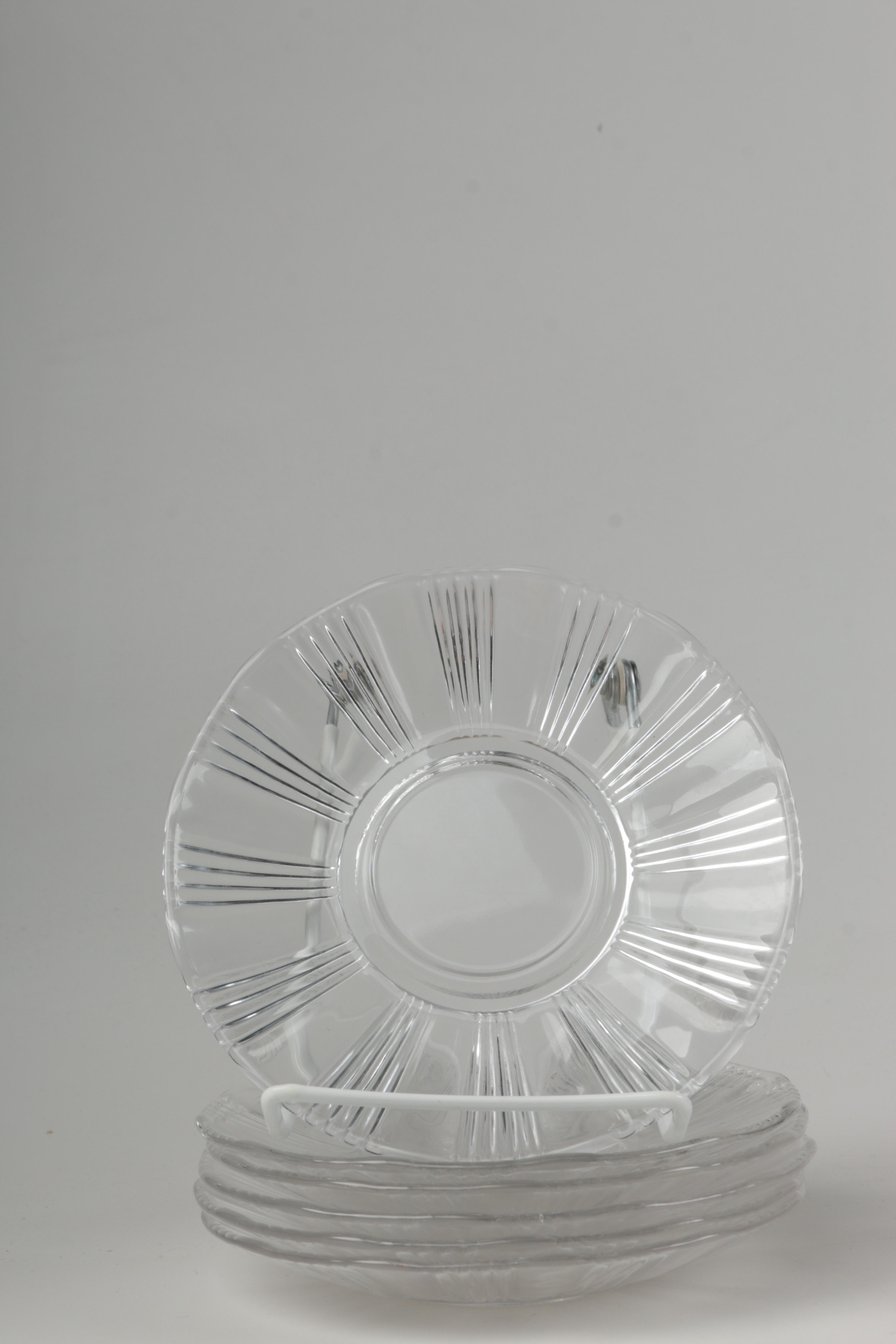 Vintage Fostoria "Sun Ray" Glassware