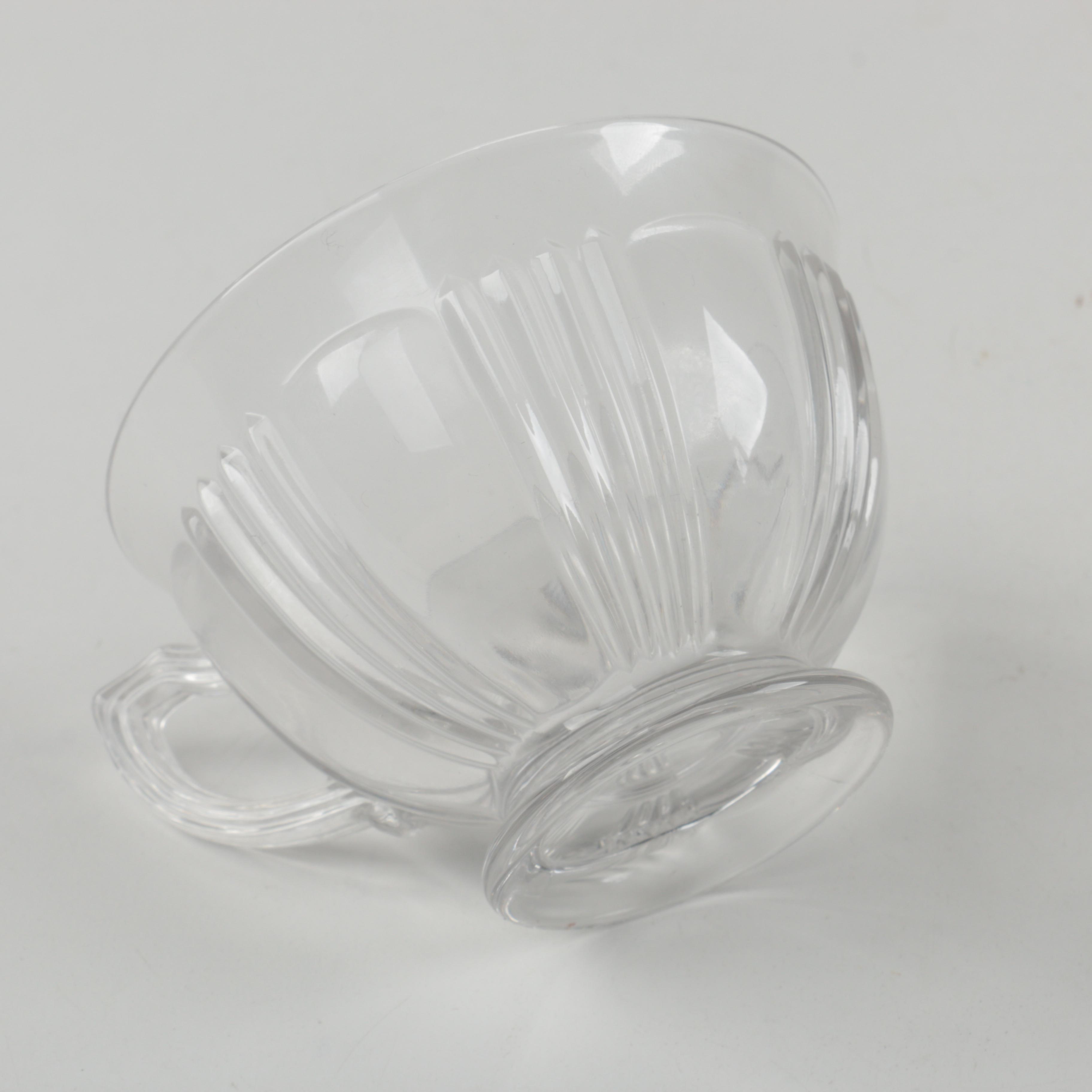 Vintage Fostoria "Sun Ray" Glassware