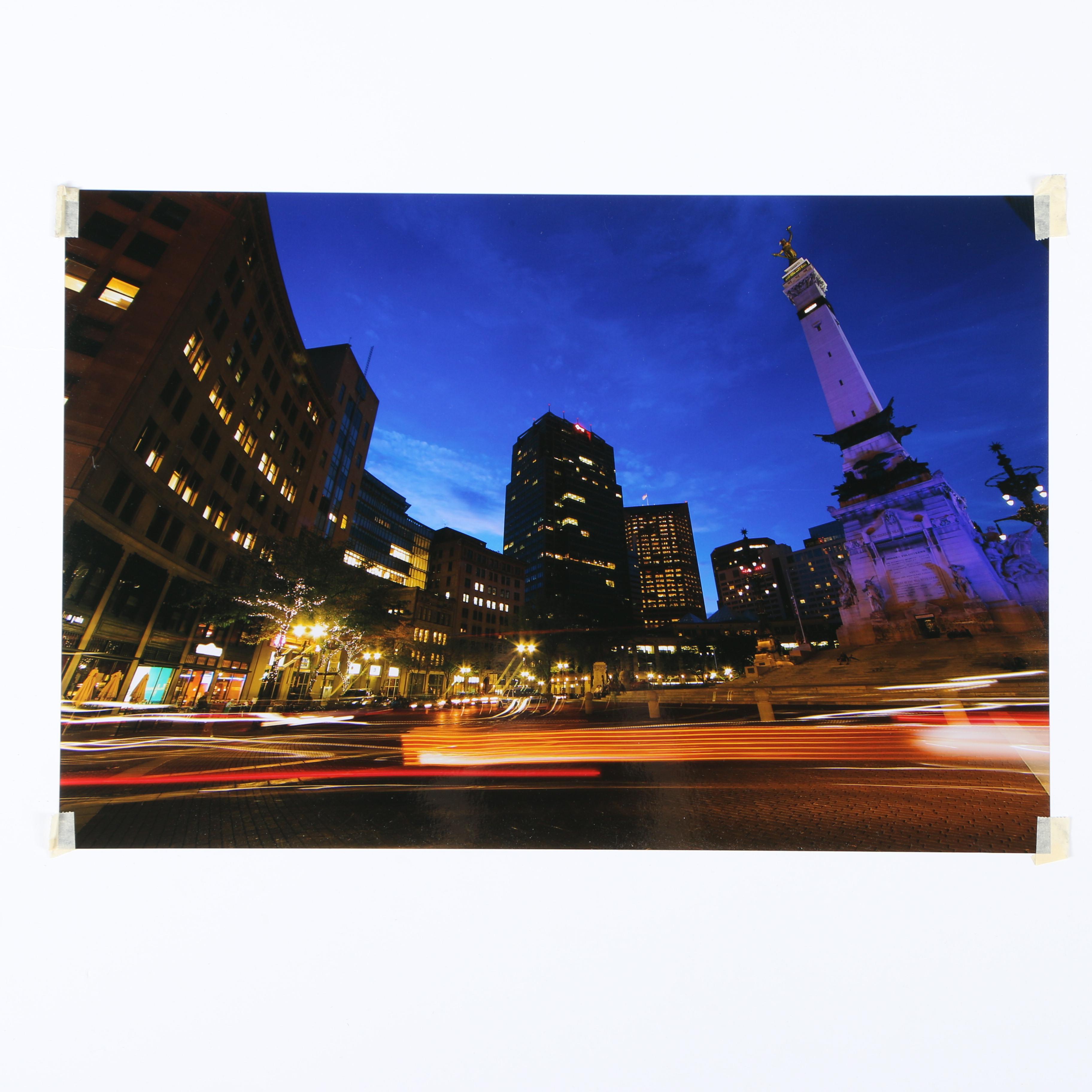 Digital Photograph of Indiana Volunteers Monument by Conrad Piccirillo