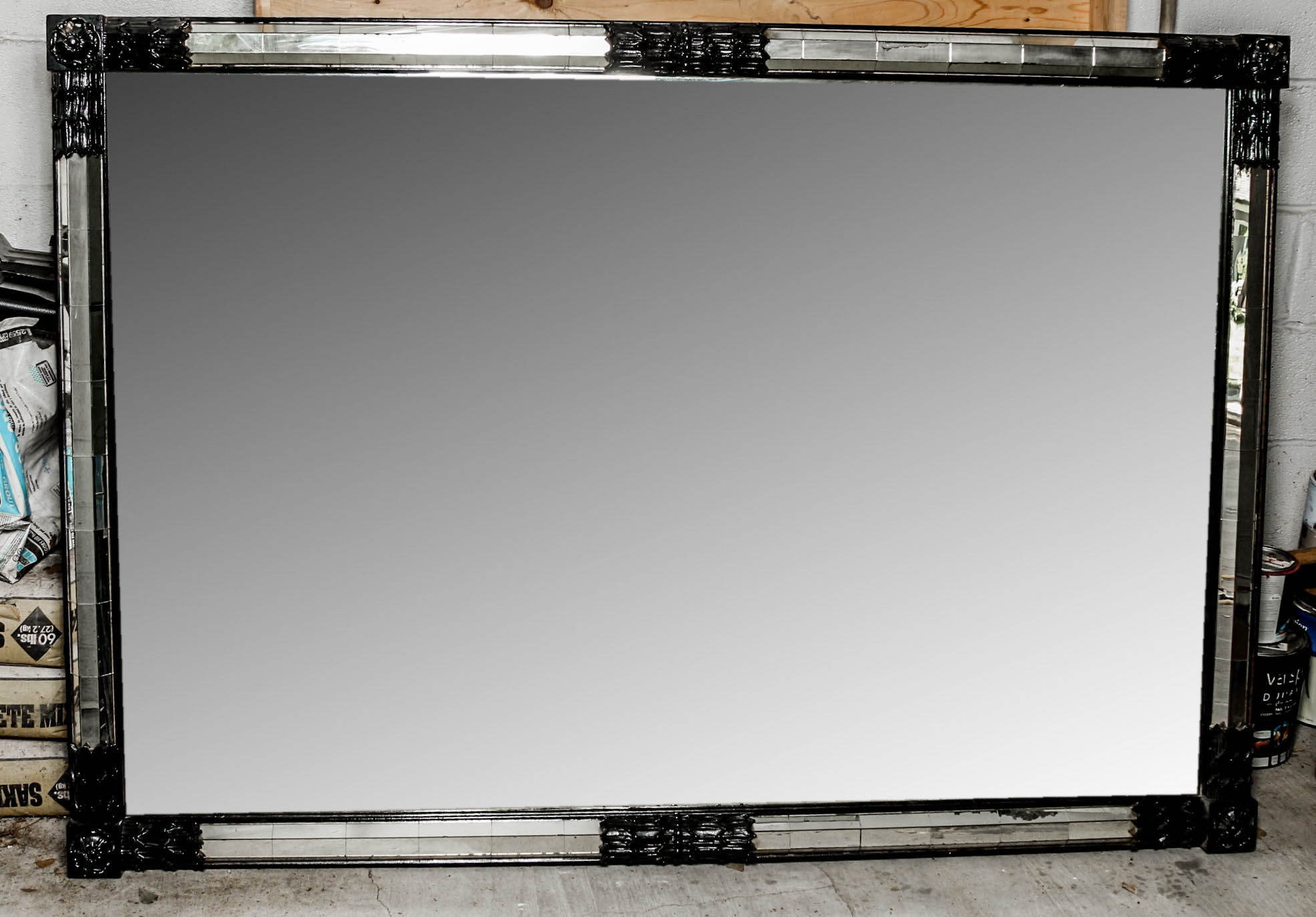 Large Antique Wall Mirror