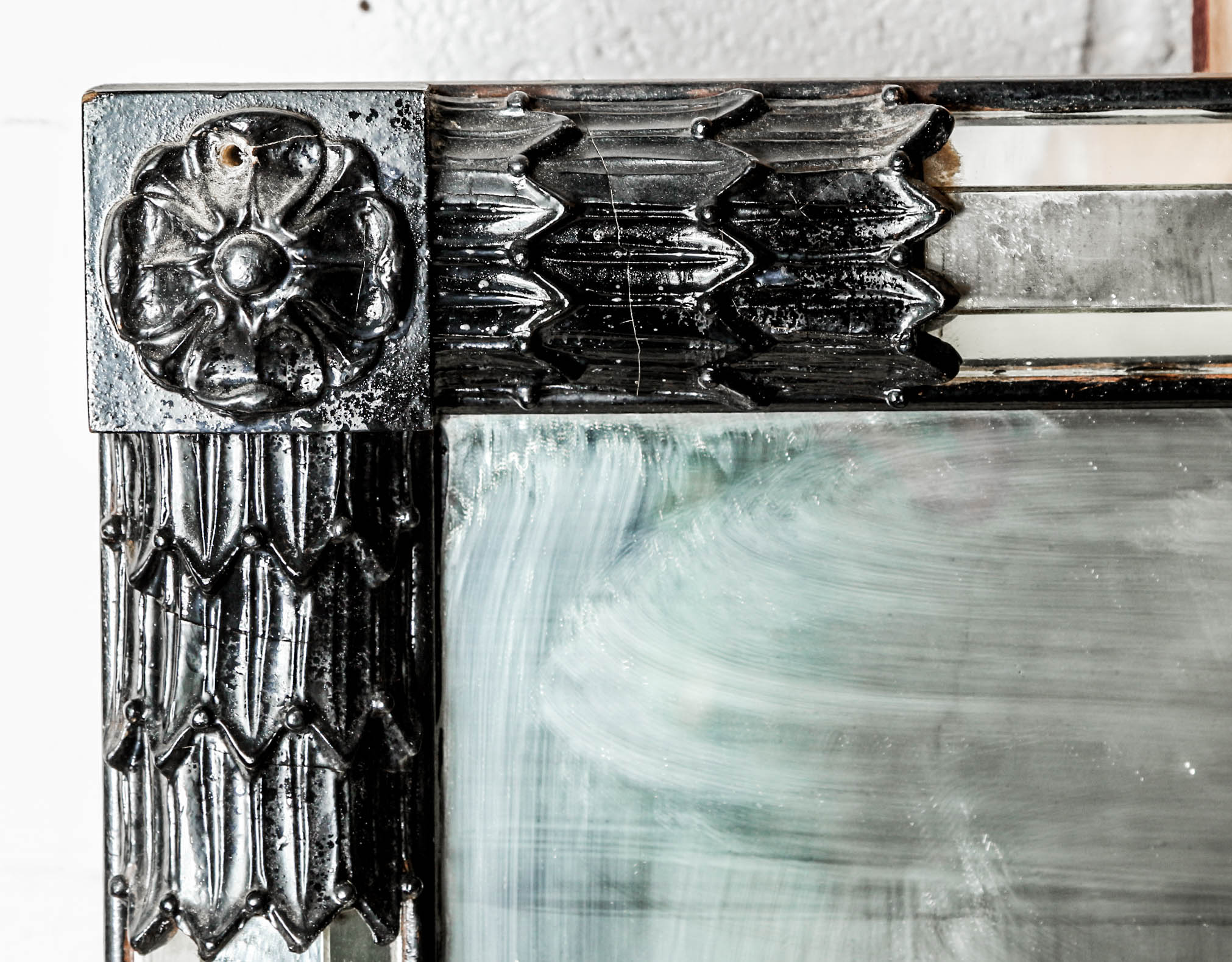 Large Antique Wall Mirror