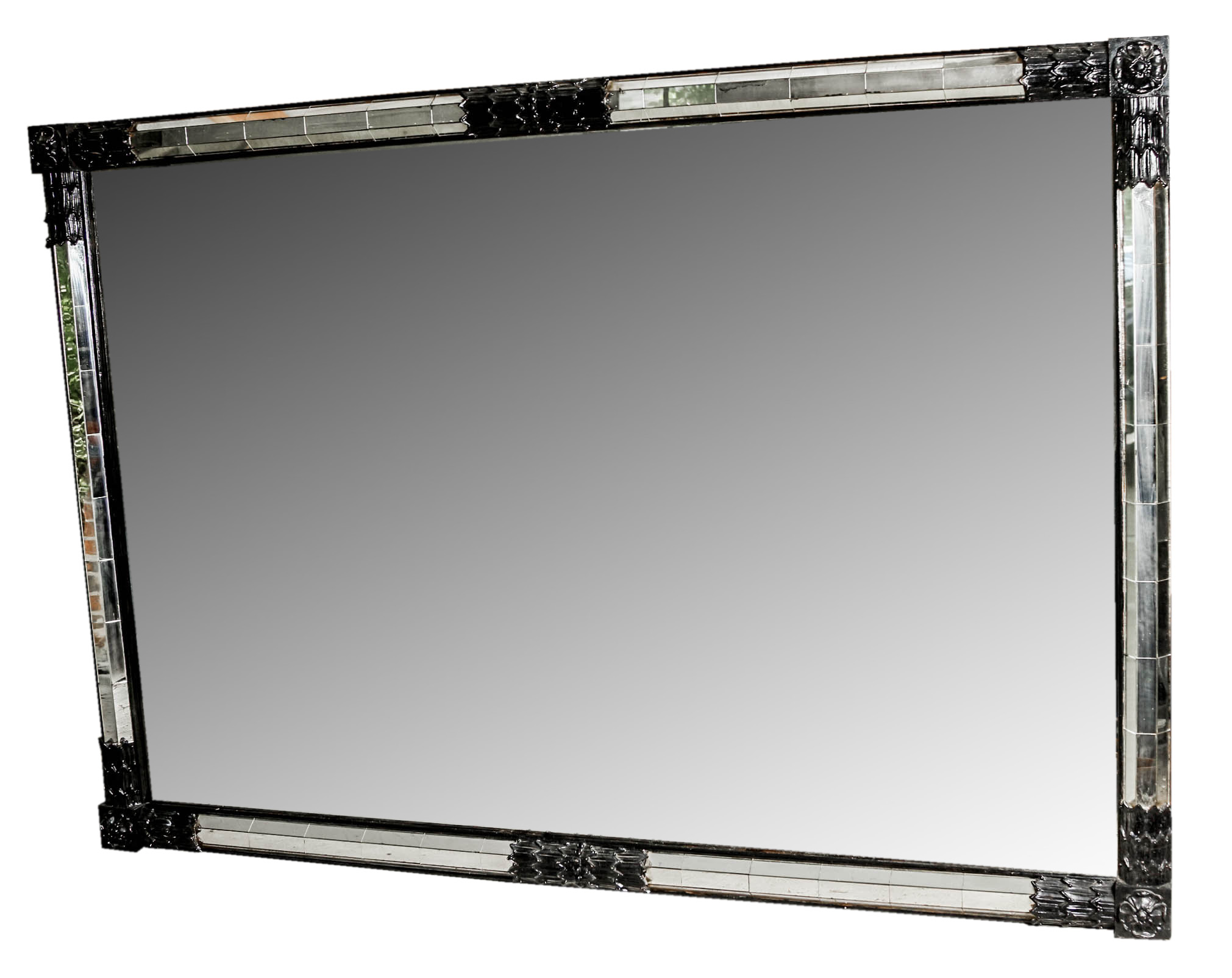 Large Antique Wall Mirror