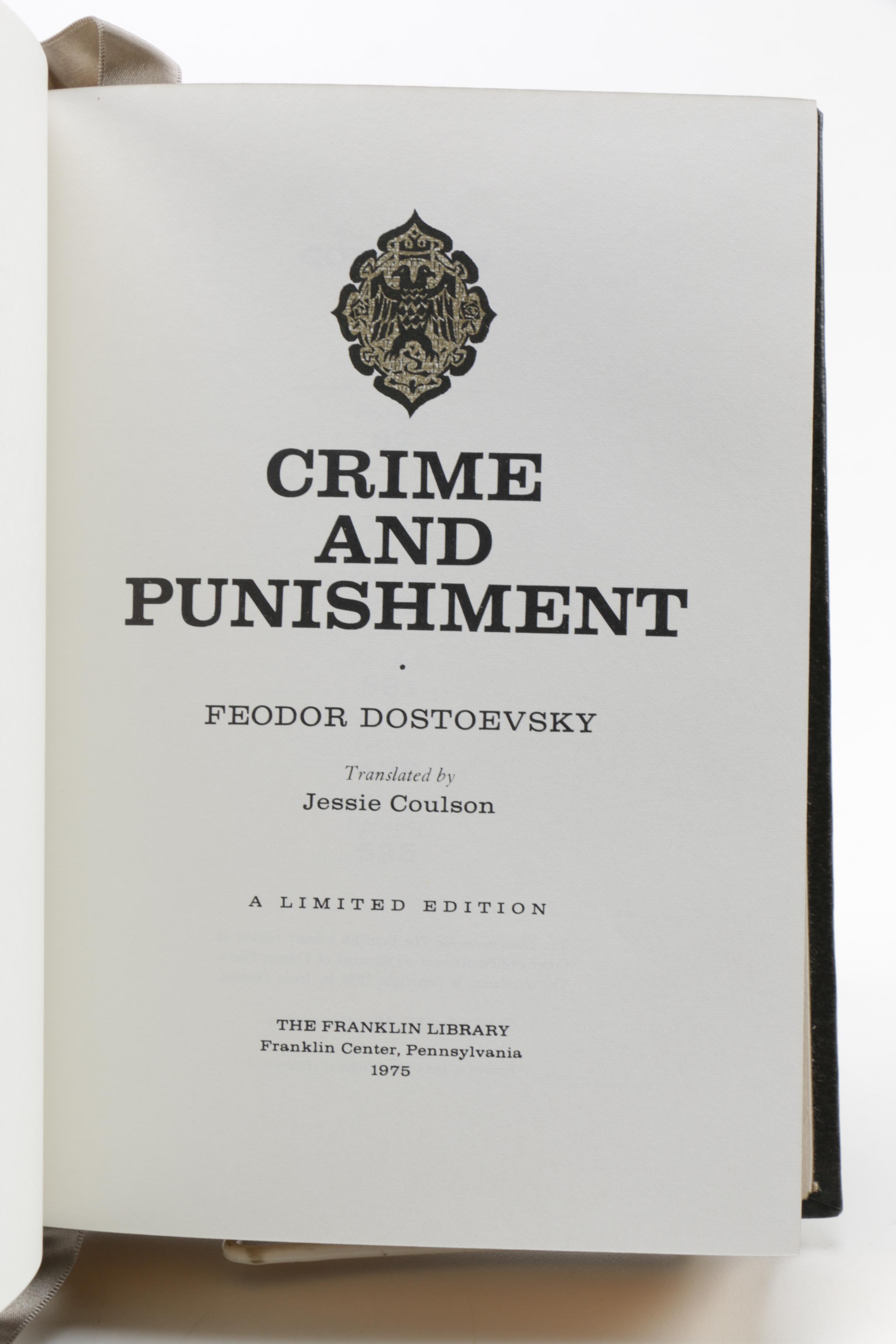 Franklin Library Editions of Classic Russian Works