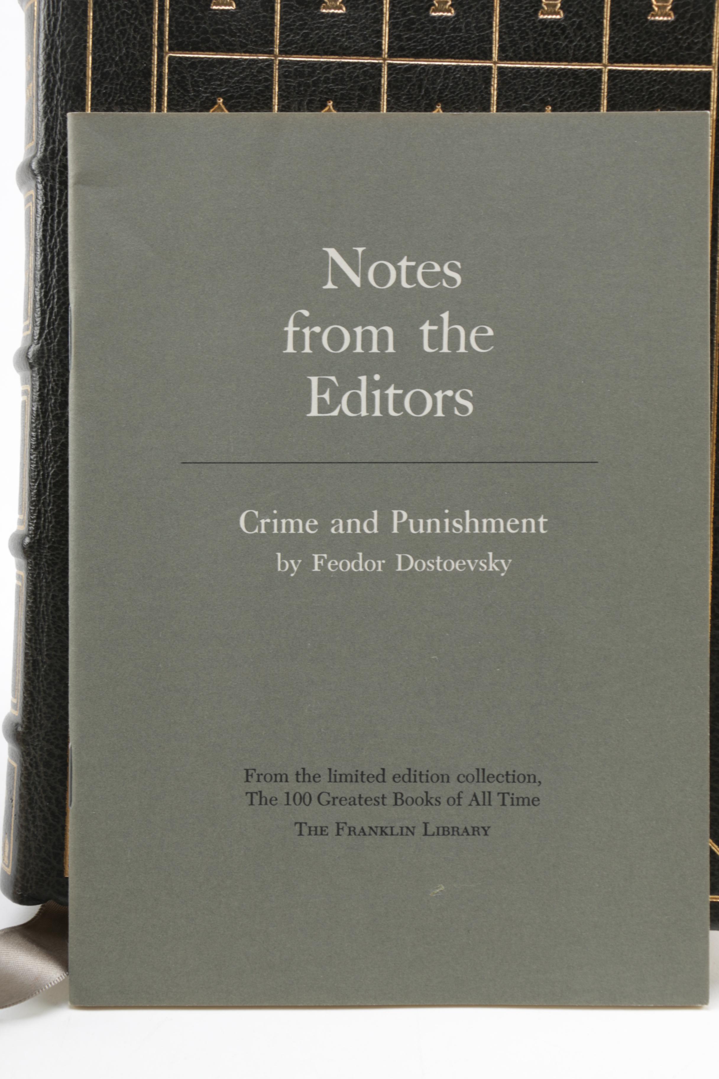 Franklin Library Editions of Classic Russian Works