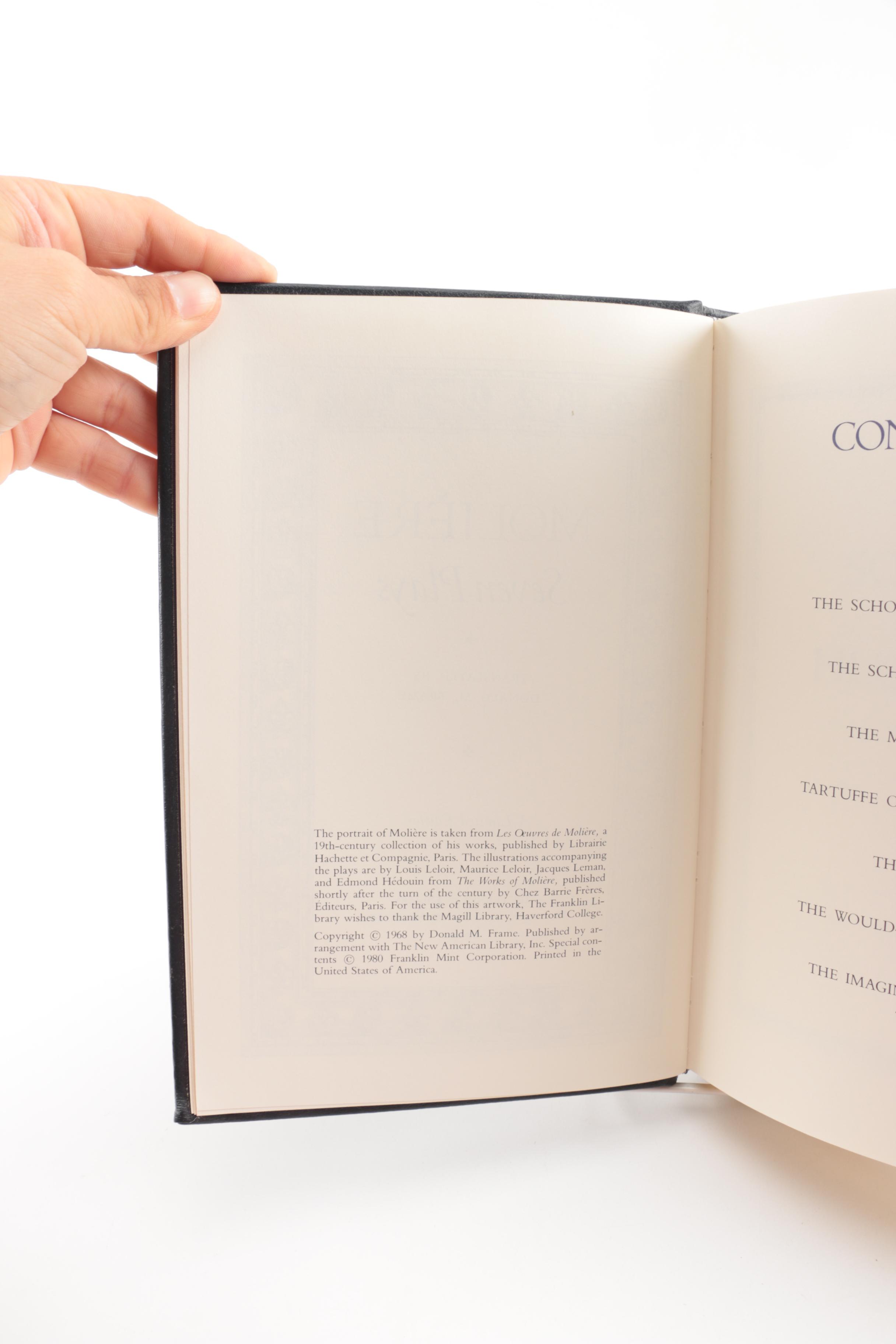 Franklin Library "100 Greatest Books of All Time" Plays Including Ibsen and Shaw