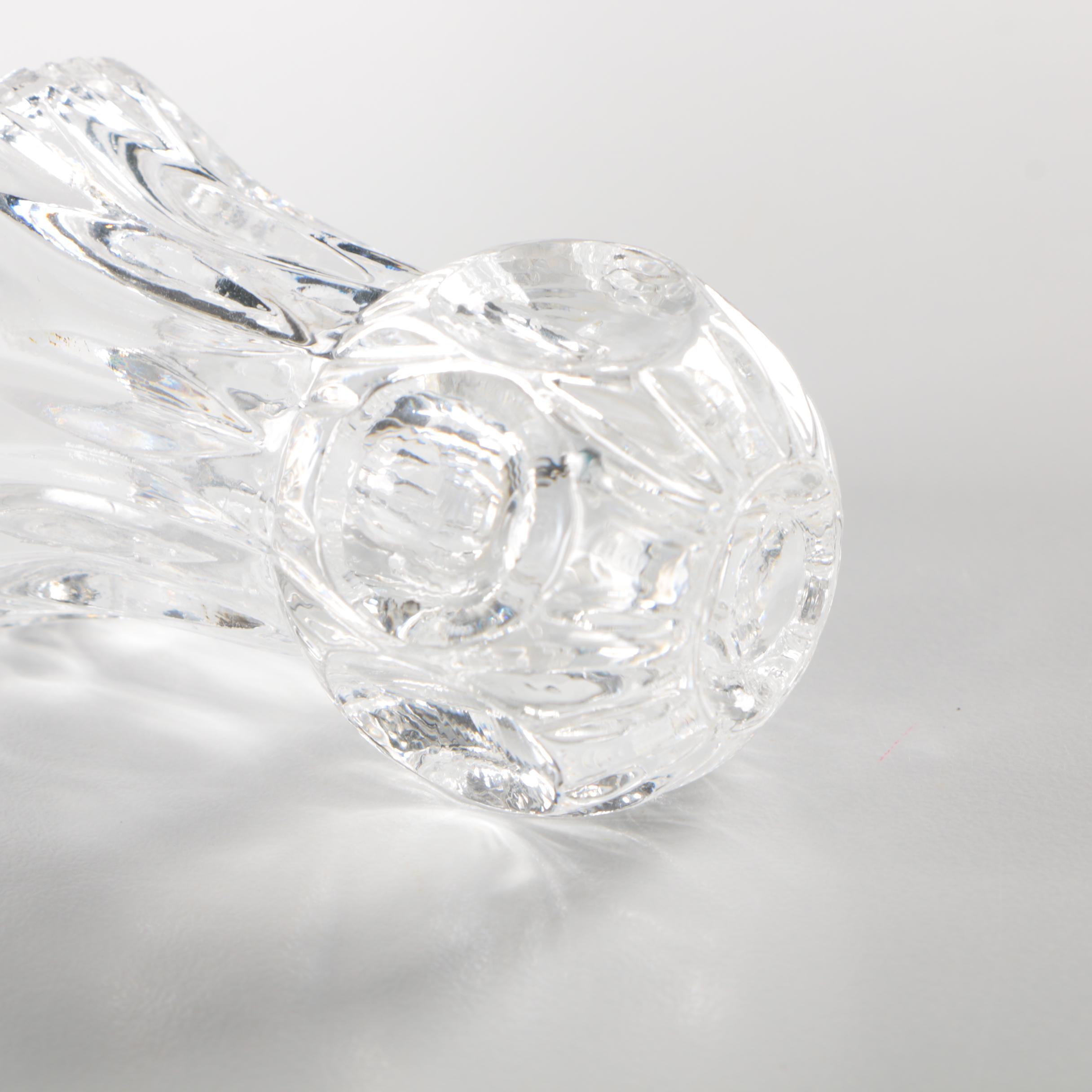 Assorted Crystal and Glass Toothpick Holders