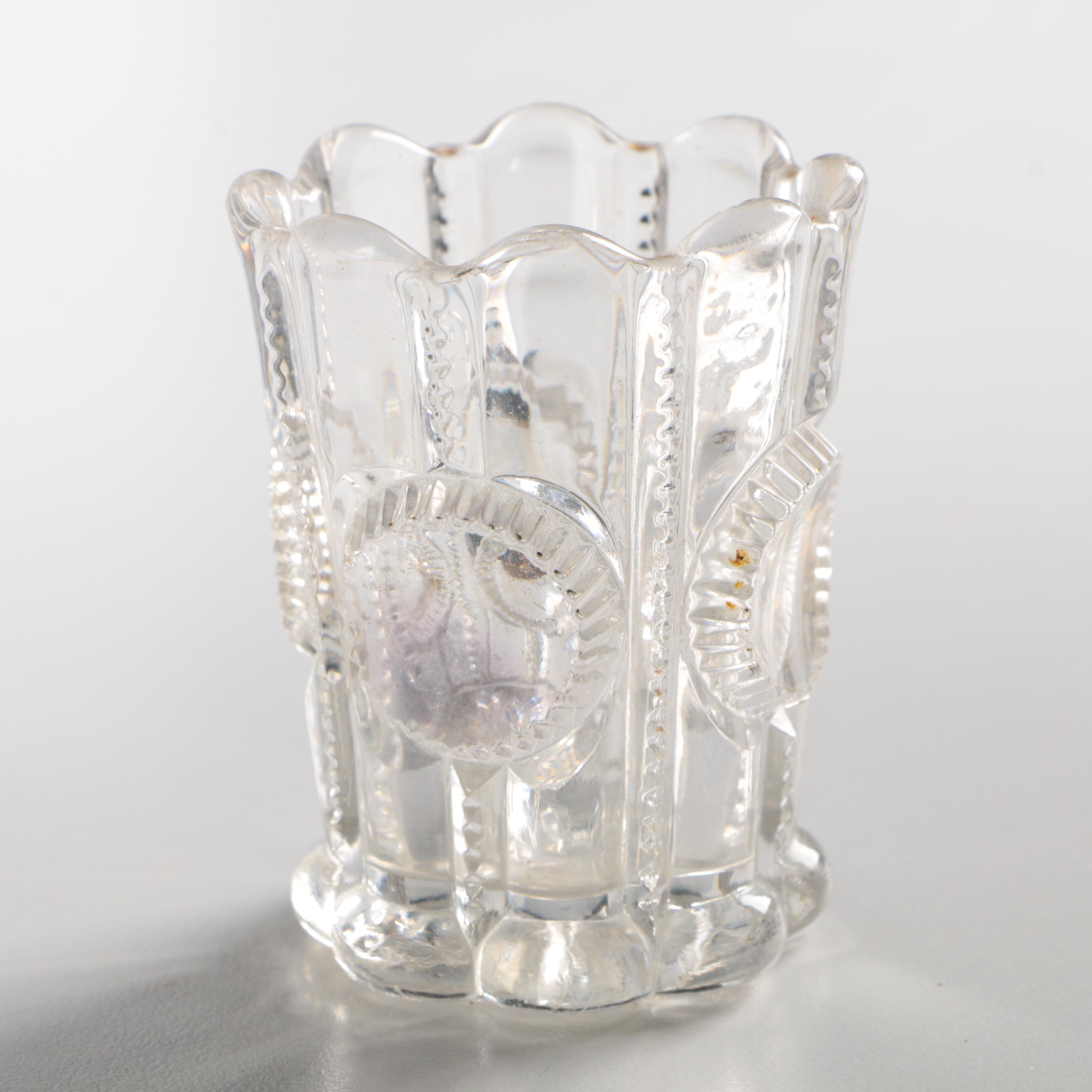Assorted Crystal and Glass Toothpick Holders