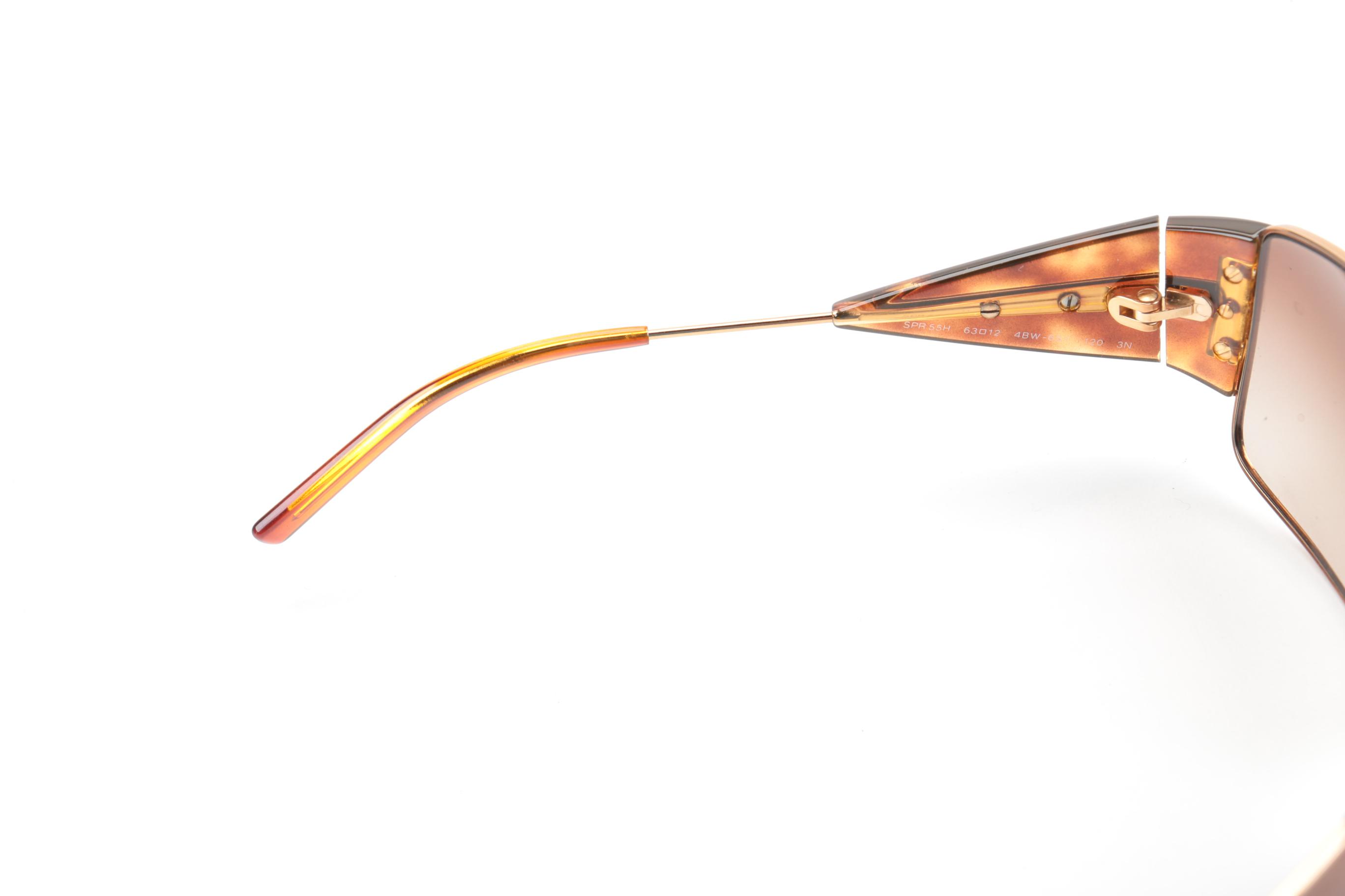 Prada Tortoise Style Sunglasses