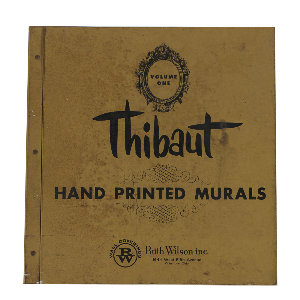 "Thibaut Hand Printed Murals" Volume I Wallpaper Sample Book