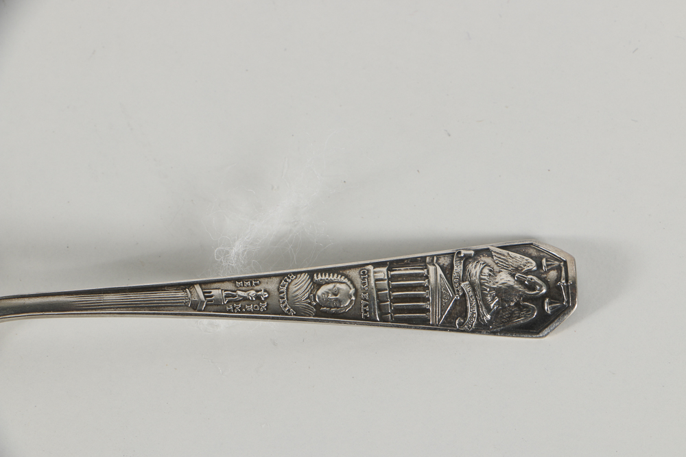 Collection of Eighteen Sterling Silver Travel Souvenir Spoons