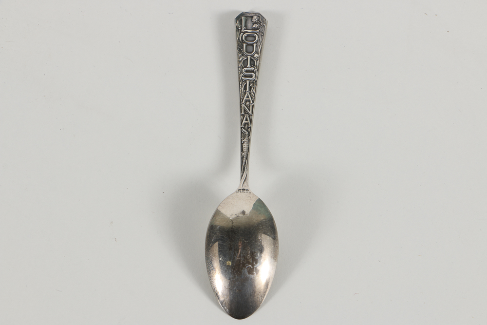 Collection of Eighteen Sterling Silver Travel Souvenir Spoons