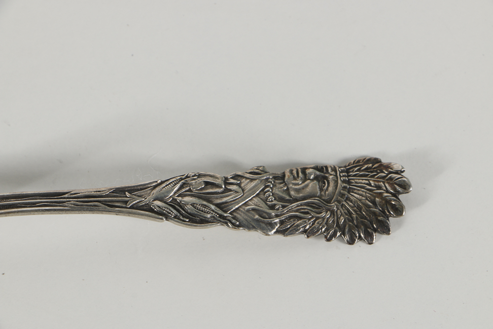 Collection of Eighteen Sterling Silver Travel Souvenir Spoons