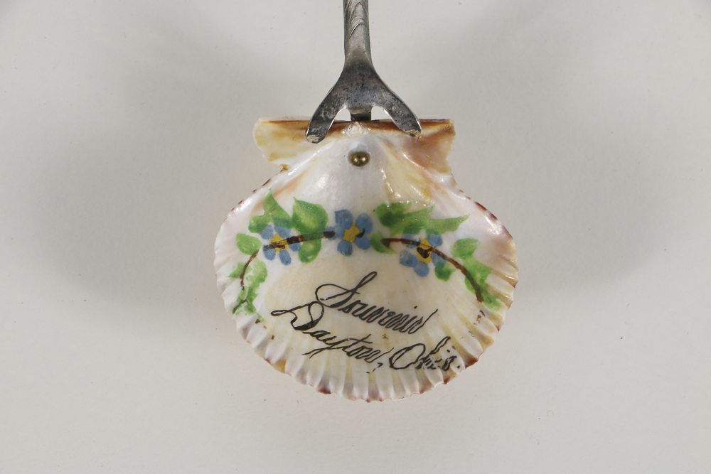 Collection of Sixteen Sterling Silver Dayton, OH Souvenir Spoons