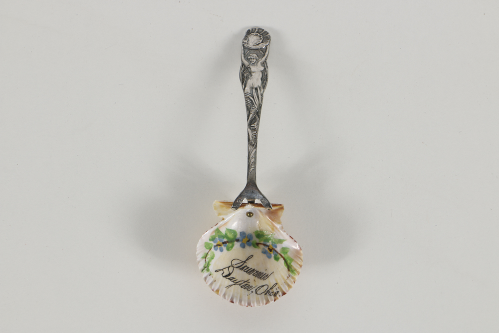 Collection of Sixteen Sterling Silver Dayton, OH Souvenir Spoons