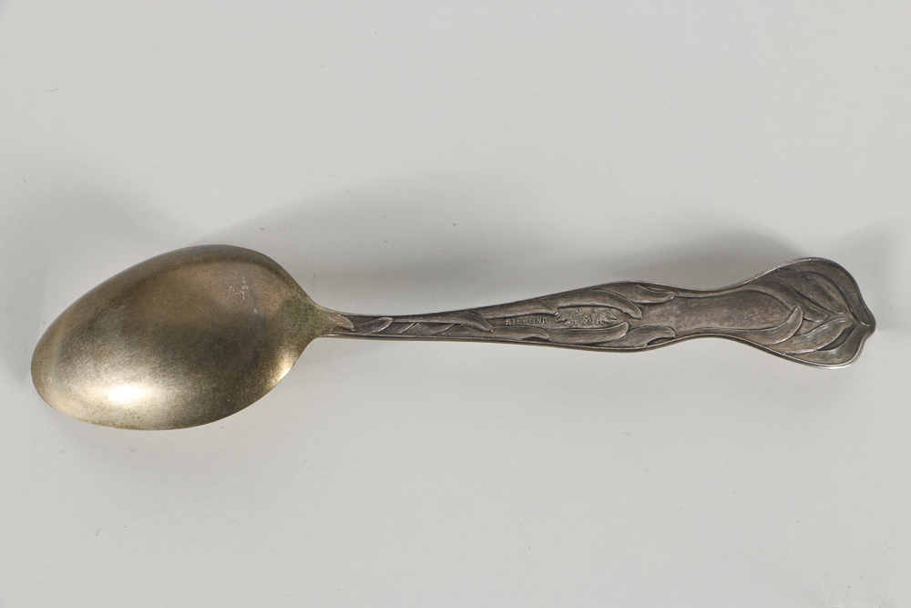 Collection of Thirteen Sterling Silver Ohio Souvenir Spoons