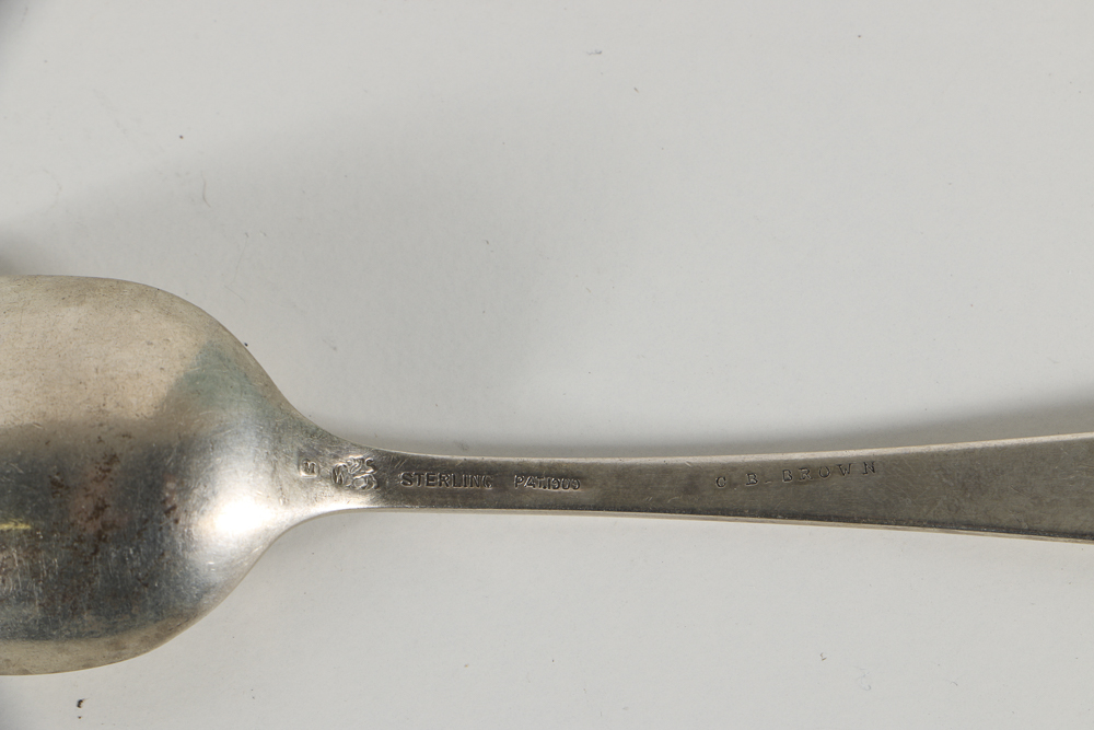 Assortment of Vintage Sterling Silver Spoons Featuring Whiting