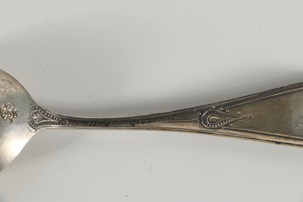 Assortment of Vintage Sterling Silver Spoons Featuring Whiting