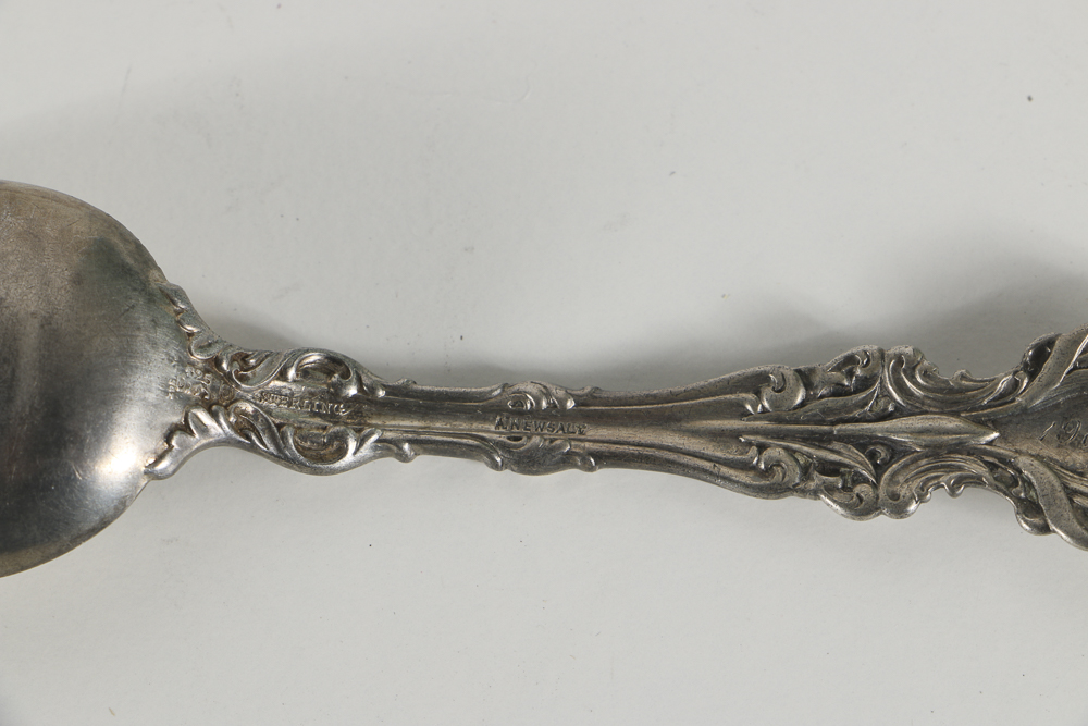 Assortment of Twenty-Four Sterling Silver Spoons Including Whiting and More