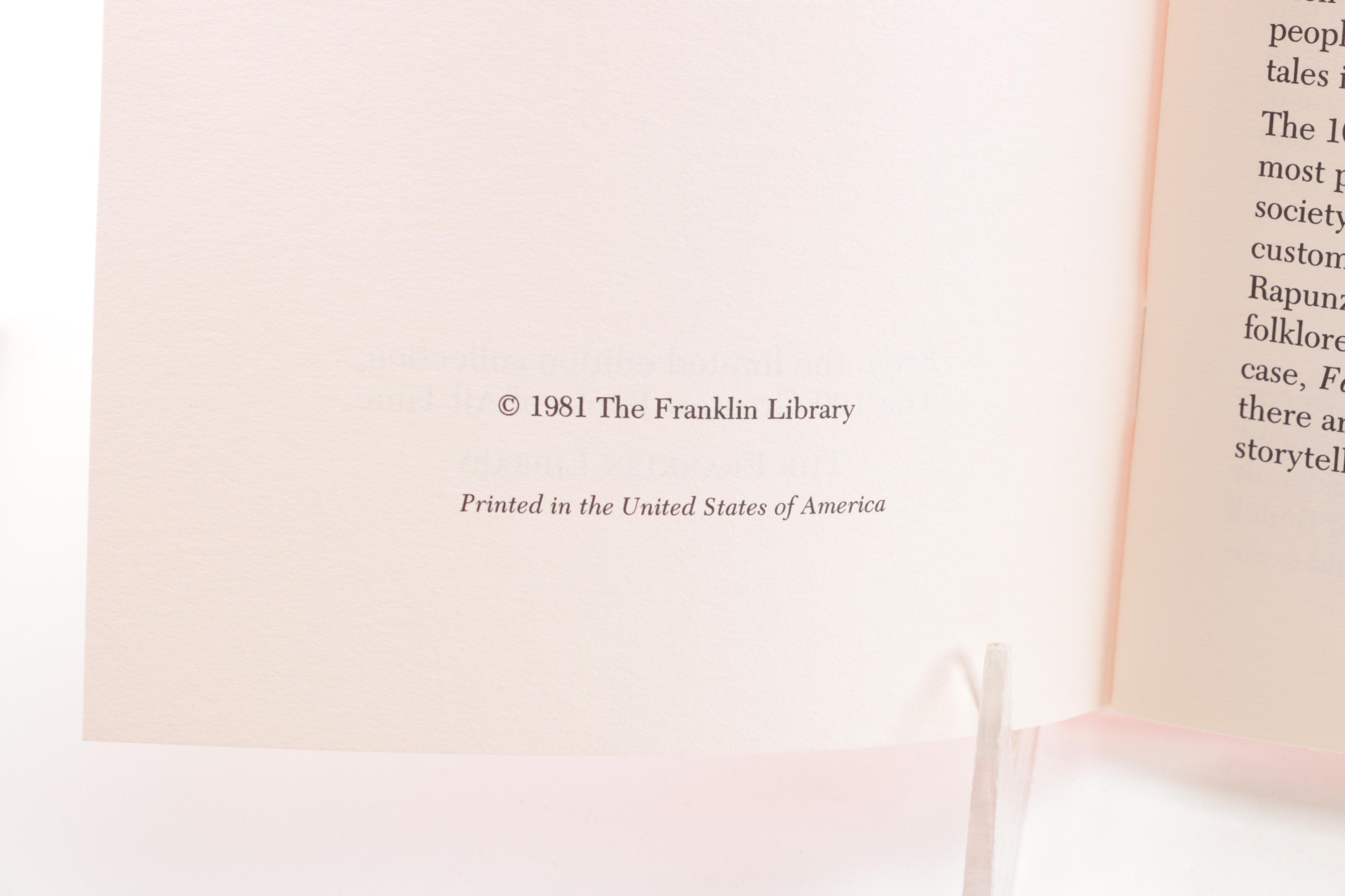 Franklin Library Edition Novels