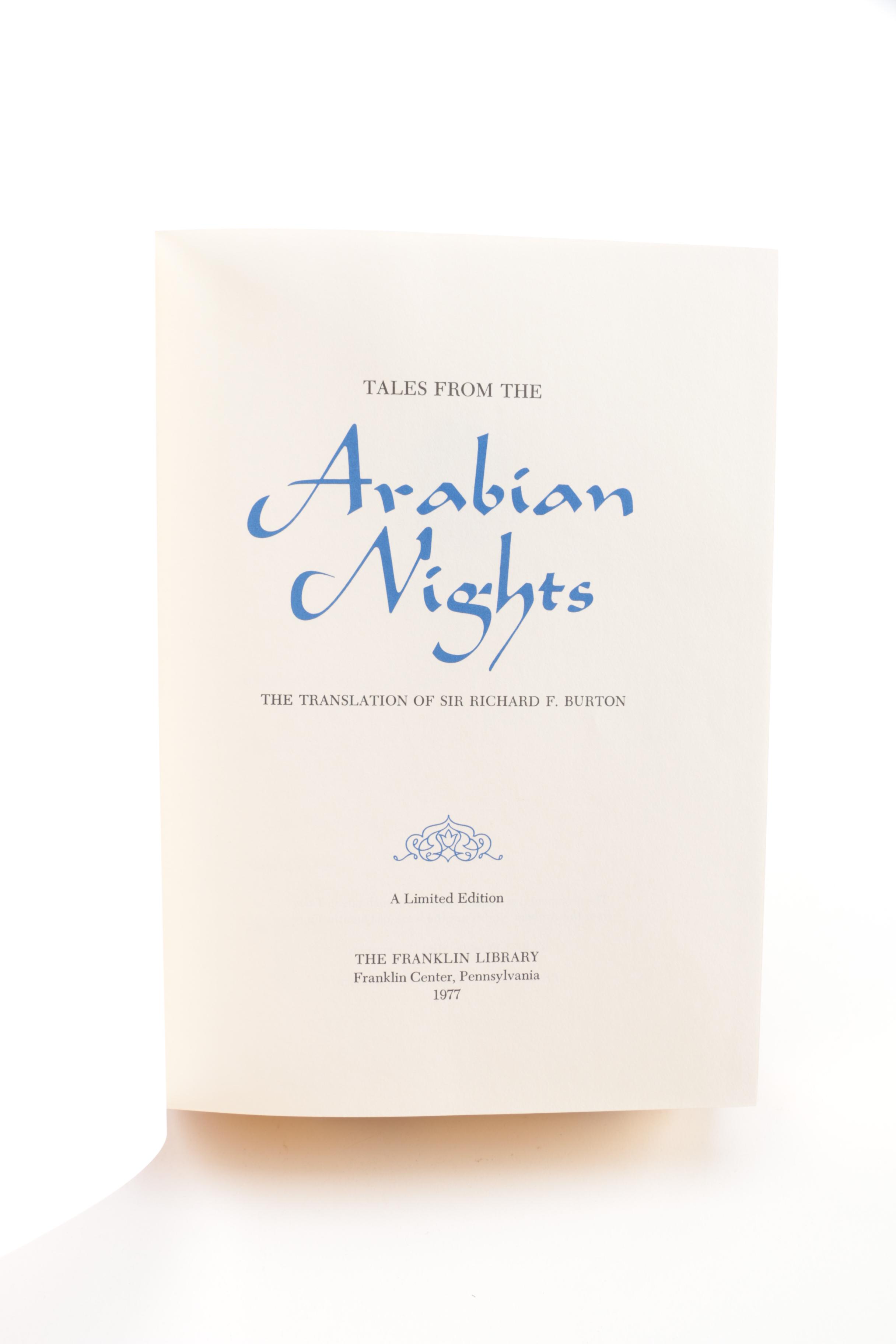 Franklin Library Edition Novels