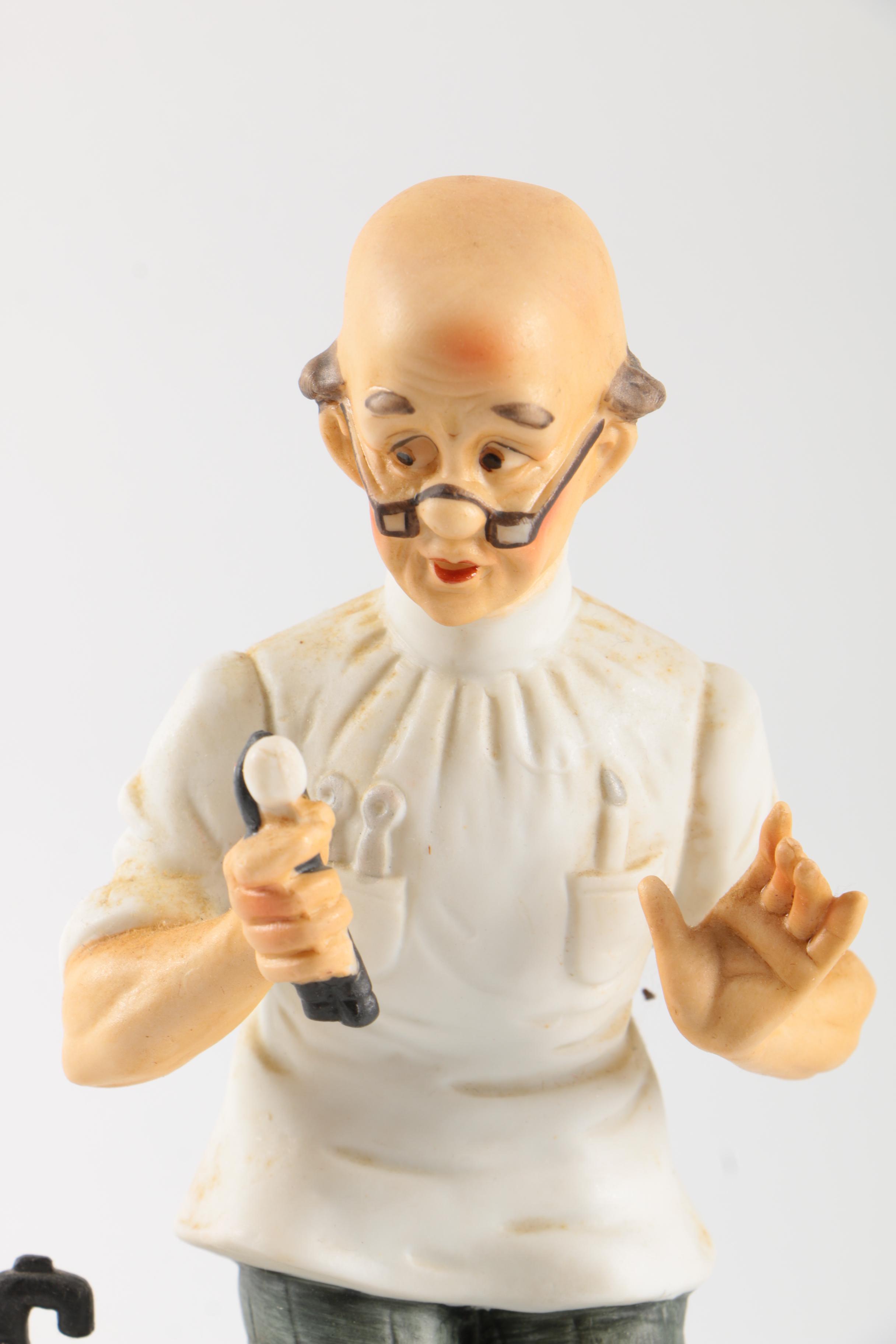 Lefton Dentist Figurine