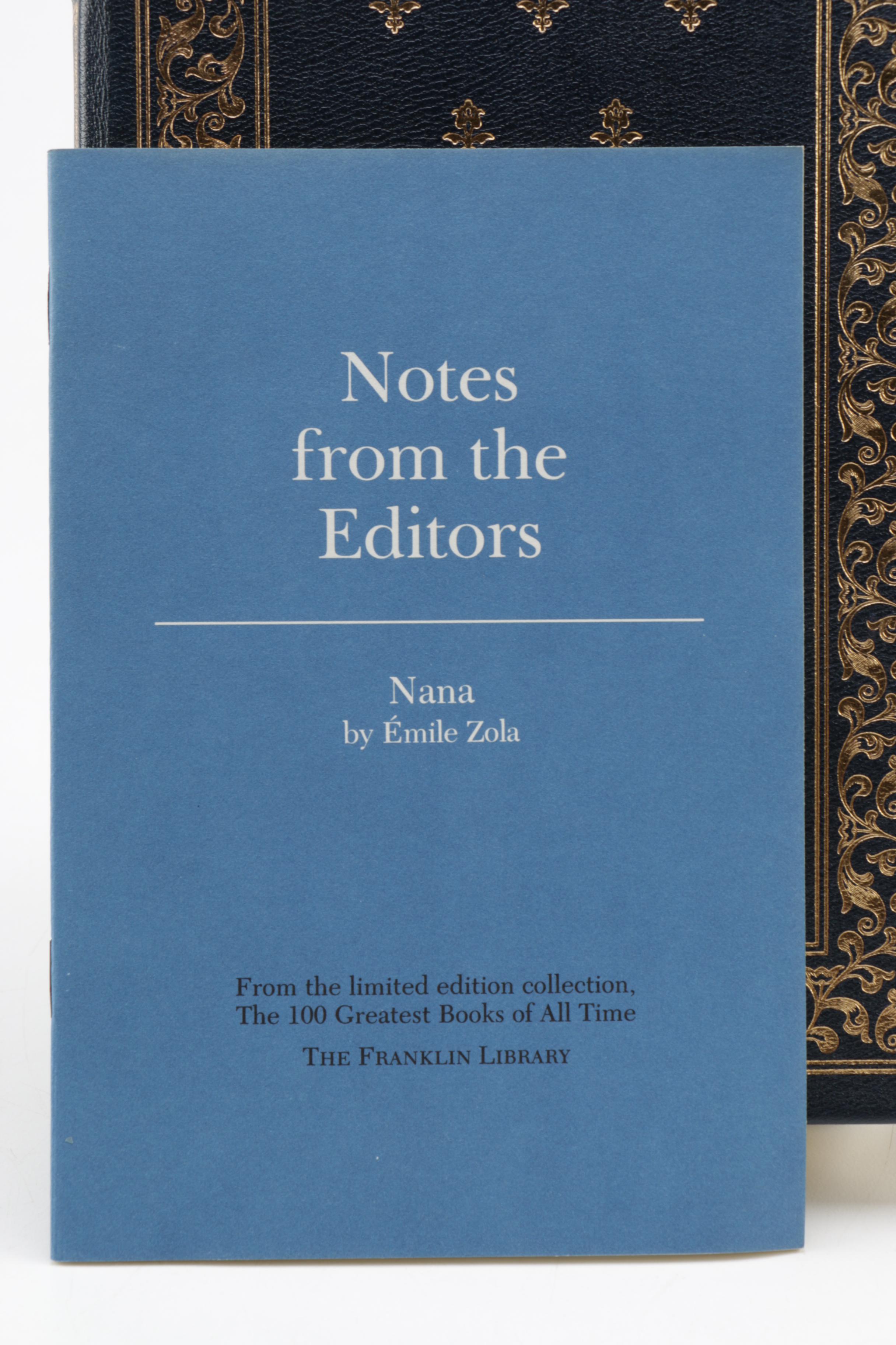 Franklin Library Edition Novels