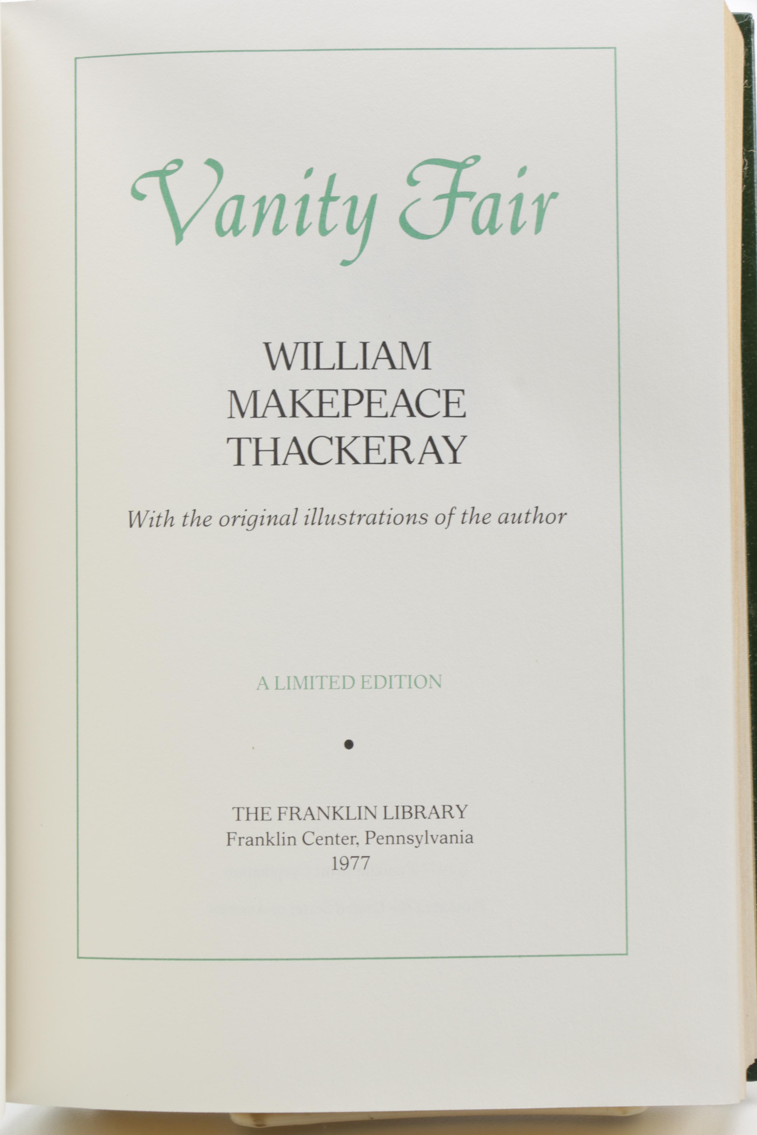 Franklin Library Edition Novels