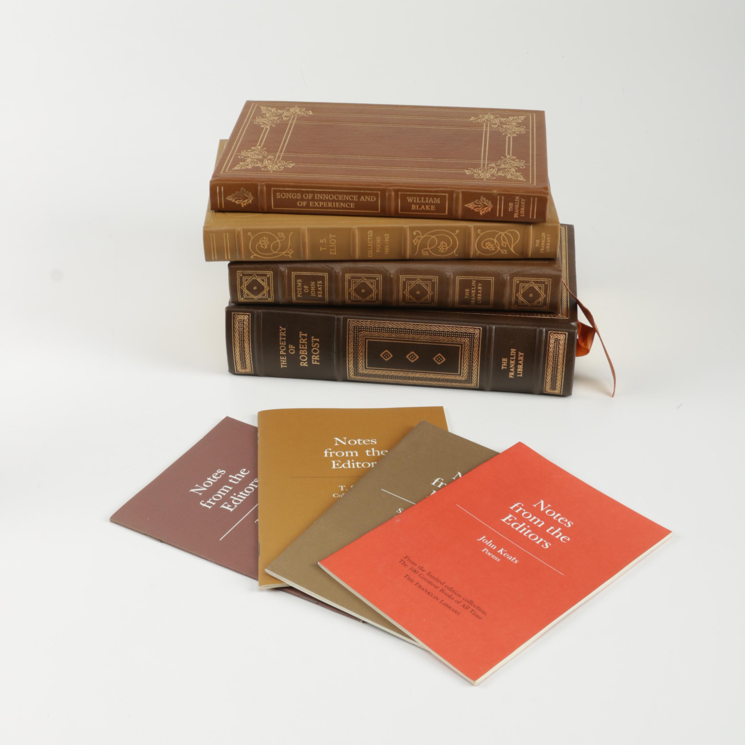Franklin Library Editions of Poetry Works