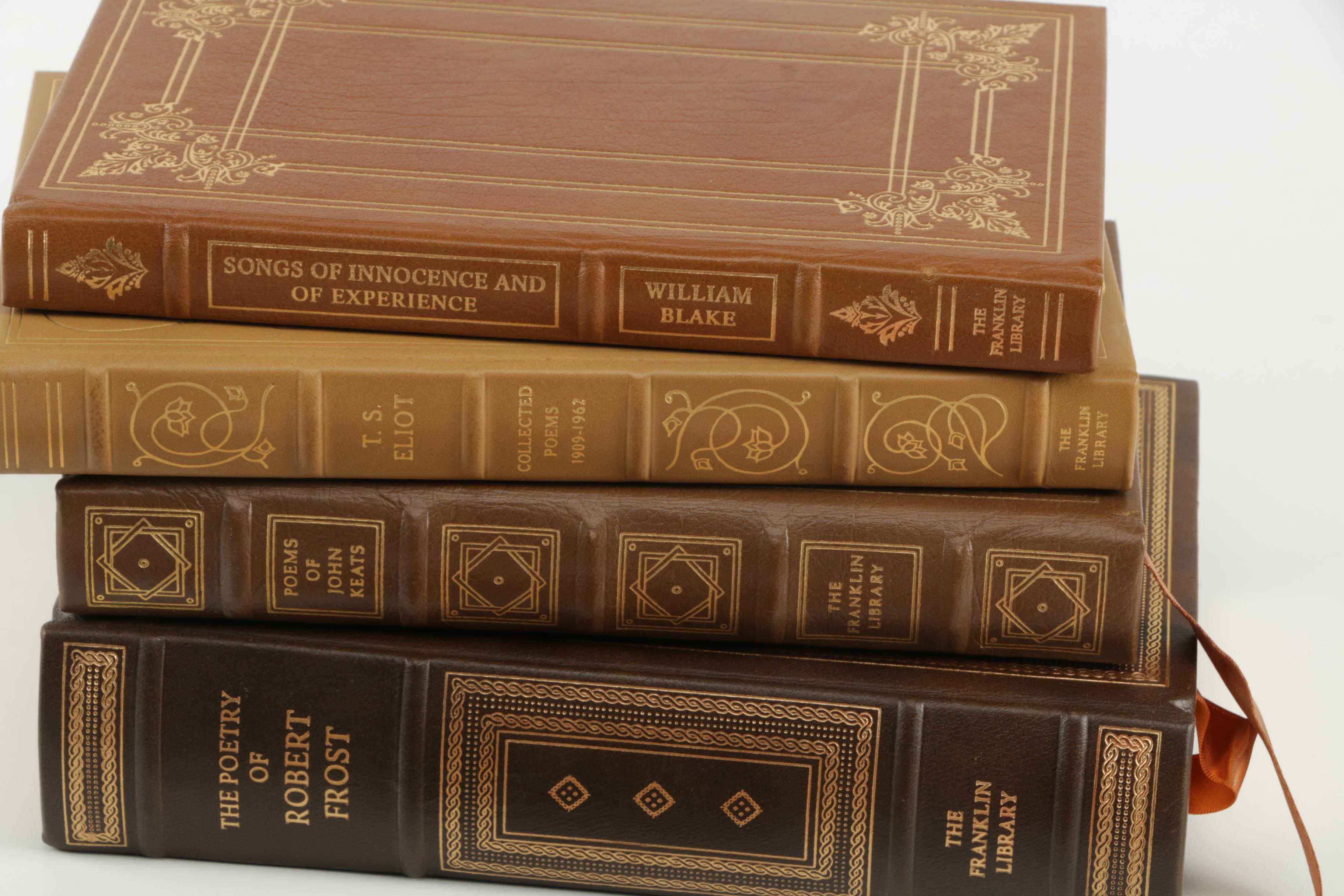 Franklin Library Editions of Poetry Works