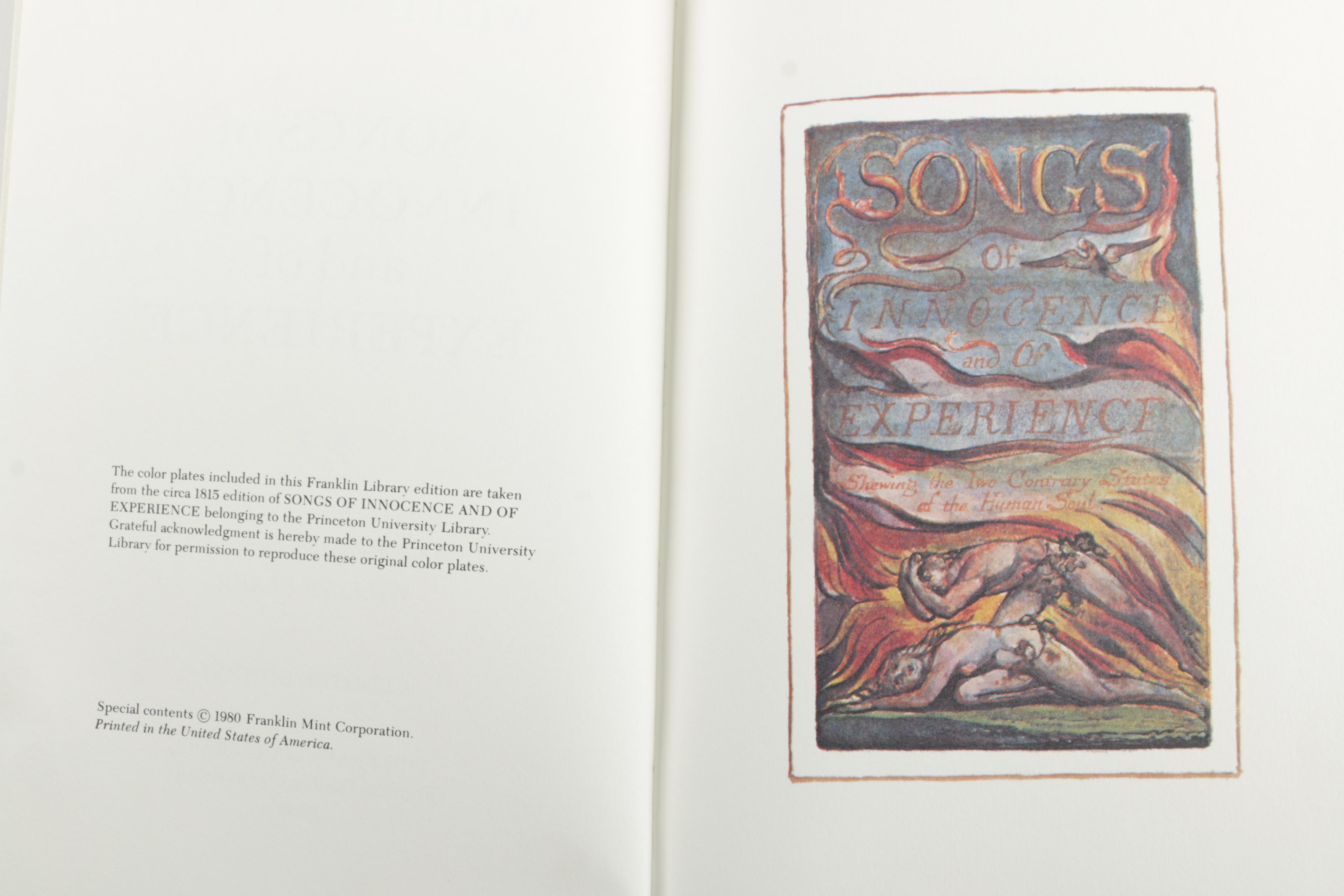 Franklin Library Editions of Poetry Works