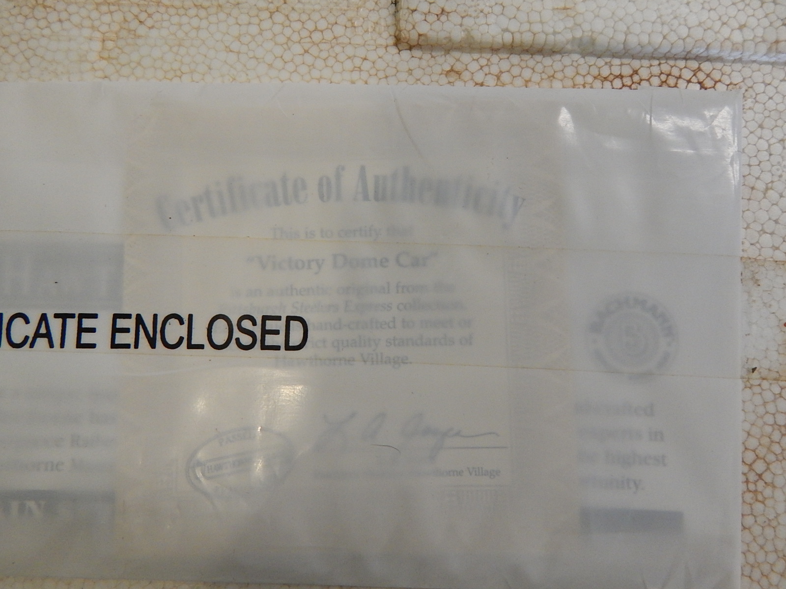 Hawthorne Village NFL Pittsburgh Steelers Bachman HO Train Cars