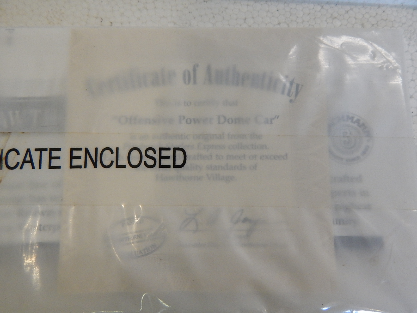 Hawthorne Village NFL Pittsburgh Steelers Bachman HO Train Cars