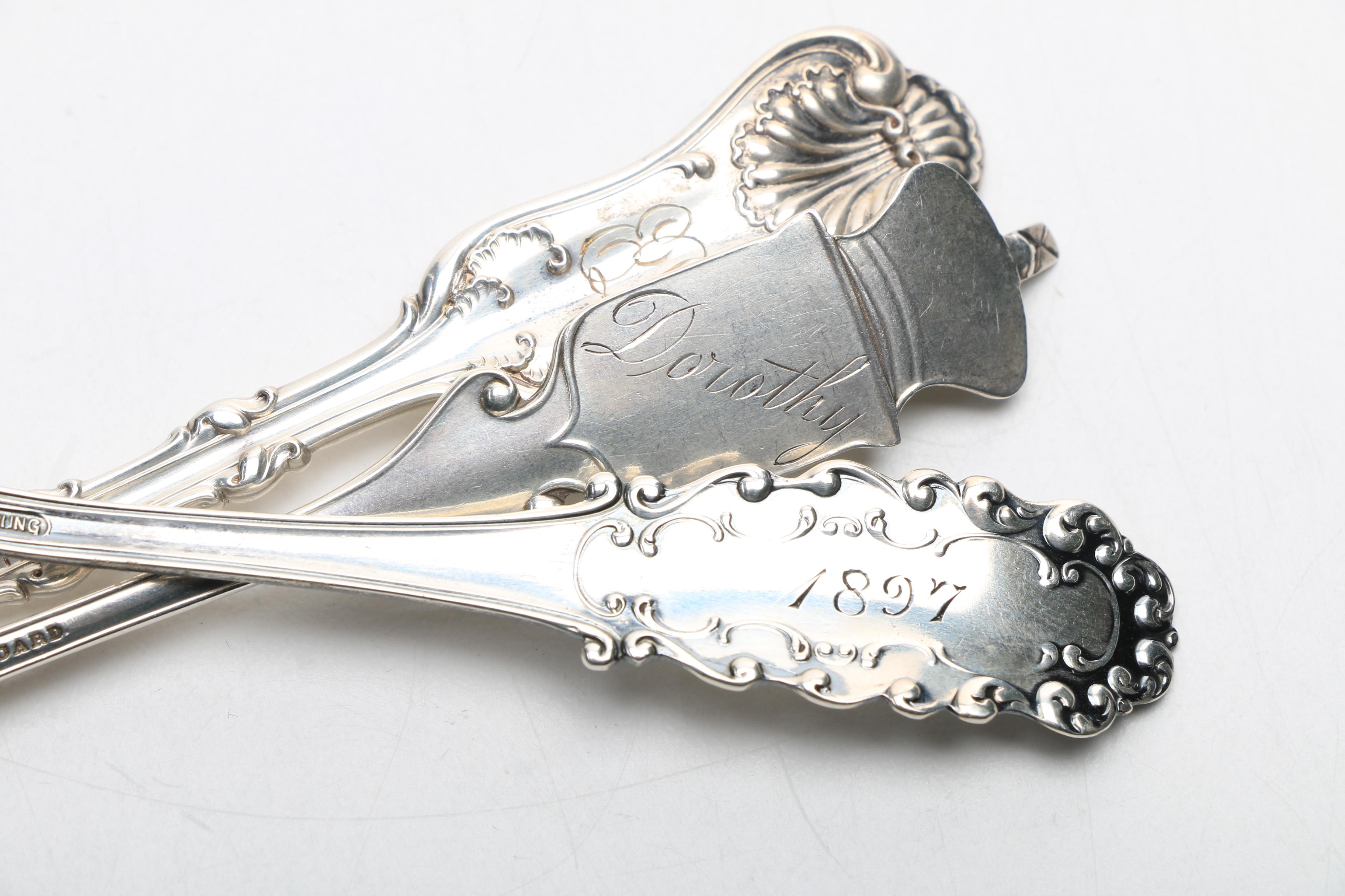 Eleven Sterling Silver Souvenir Spoons