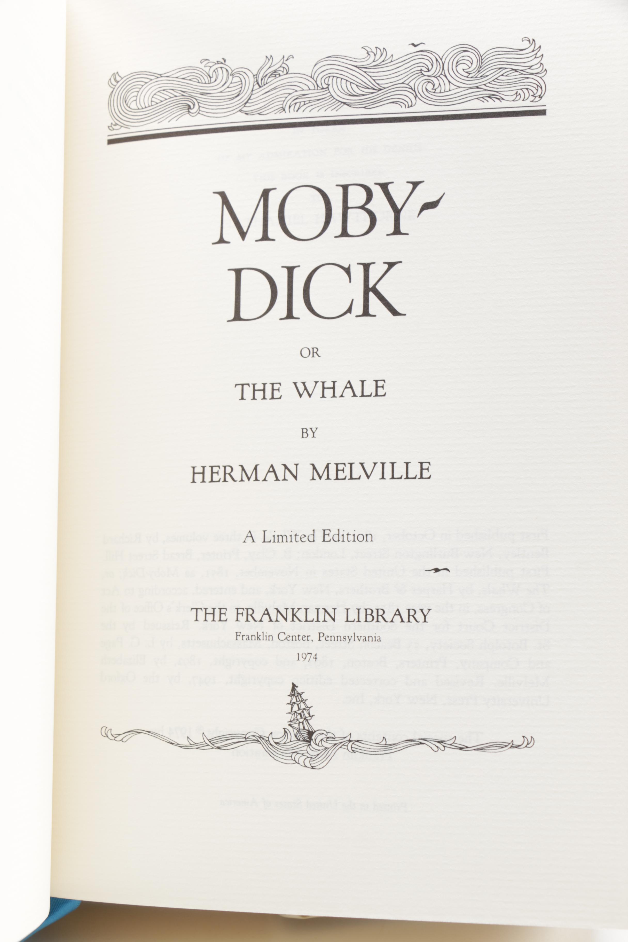 Franklin Library Edition Novels