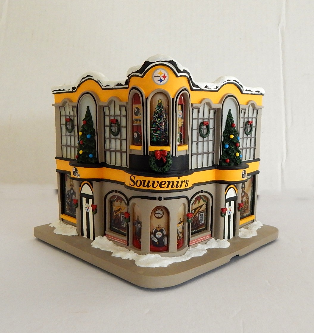 Hawthorne Village "The Steelers Souvenir Shop" Figurine