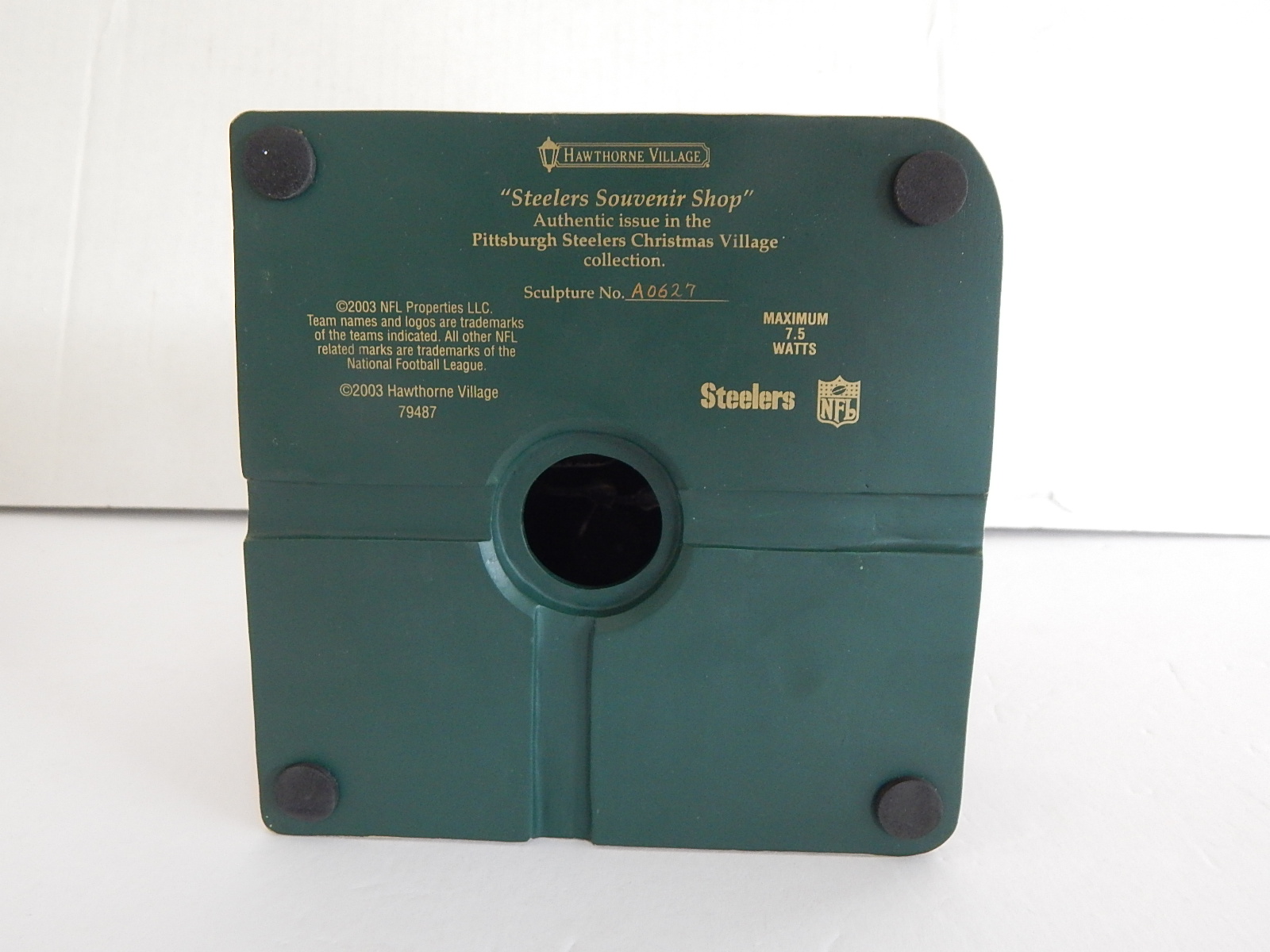 Hawthorne Village "The Steelers Souvenir Shop" Figurine