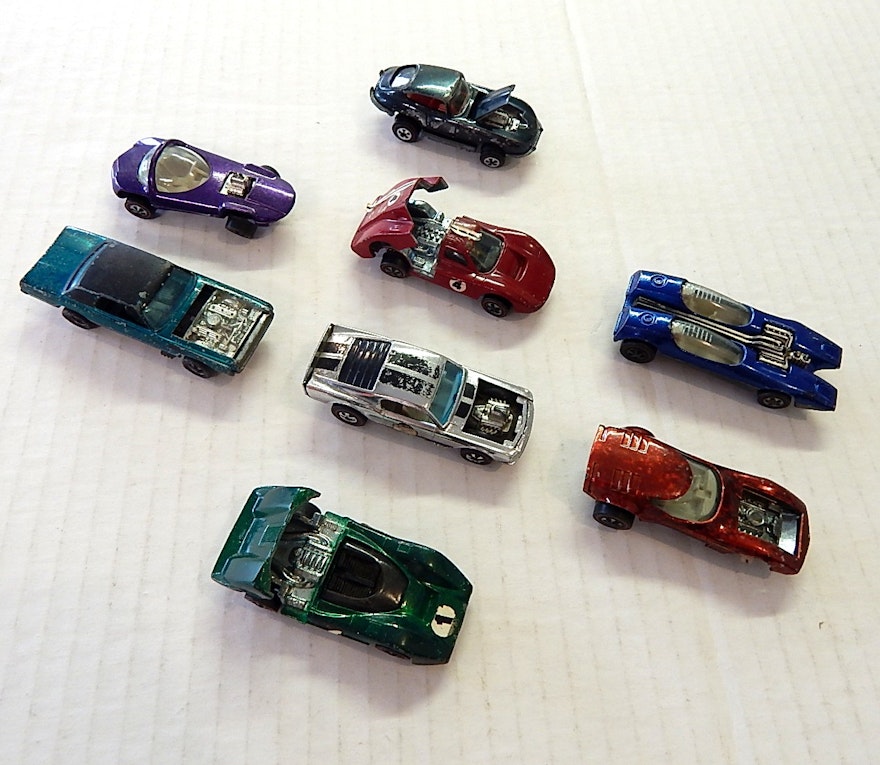 Hot Wheels "Red Line" Die-Cast Car Collection