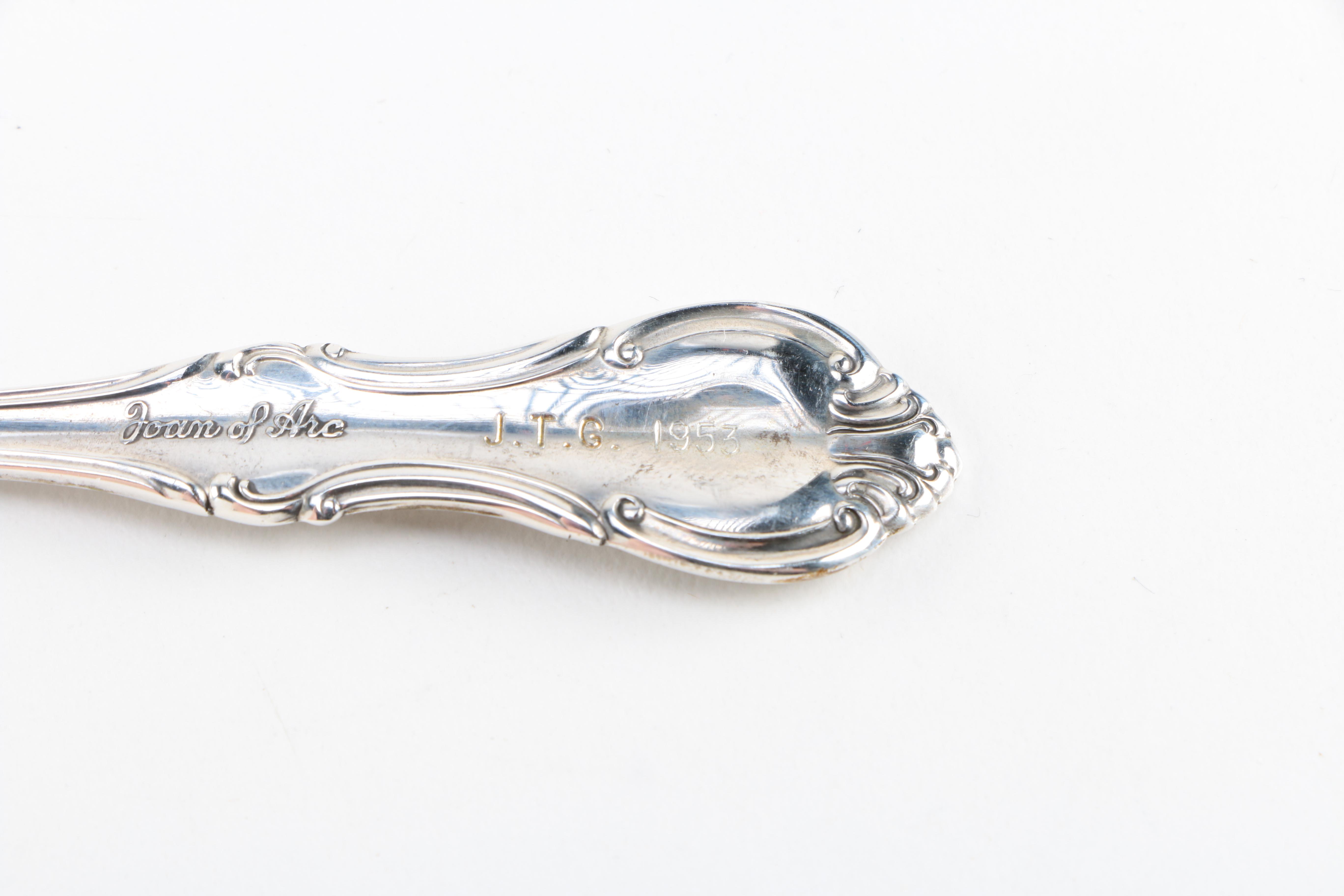 "Joan of Arc" Sterling Silver Flatware by International Silver and More