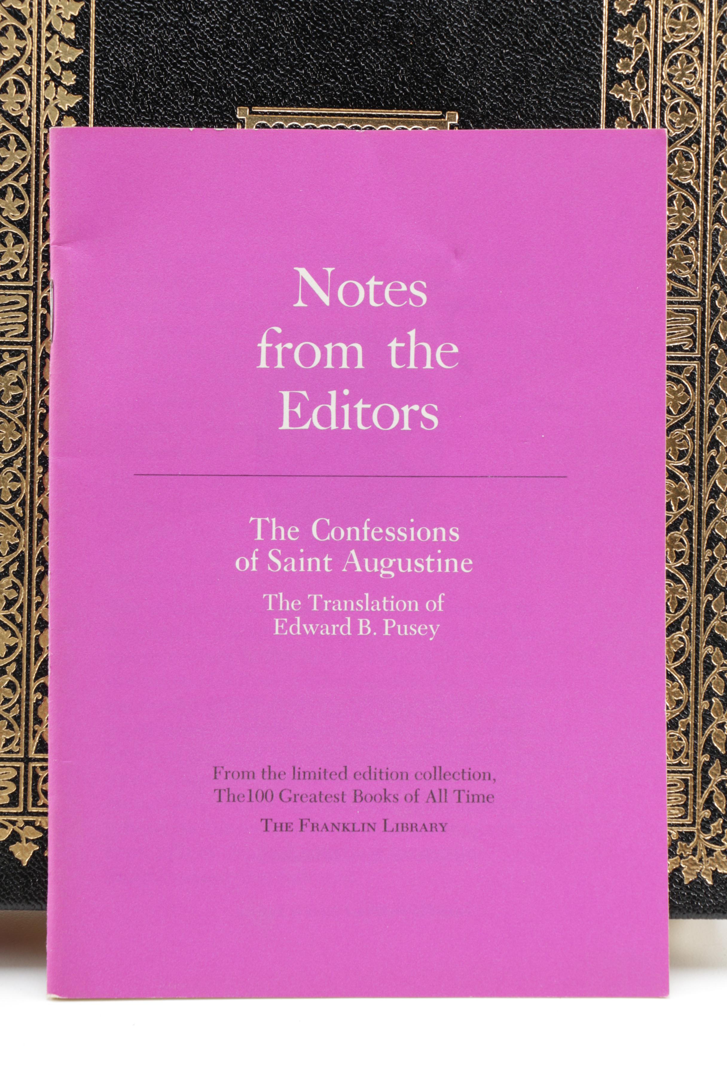 Franklin Library "100 Greatest Books of All Time" Religious Works