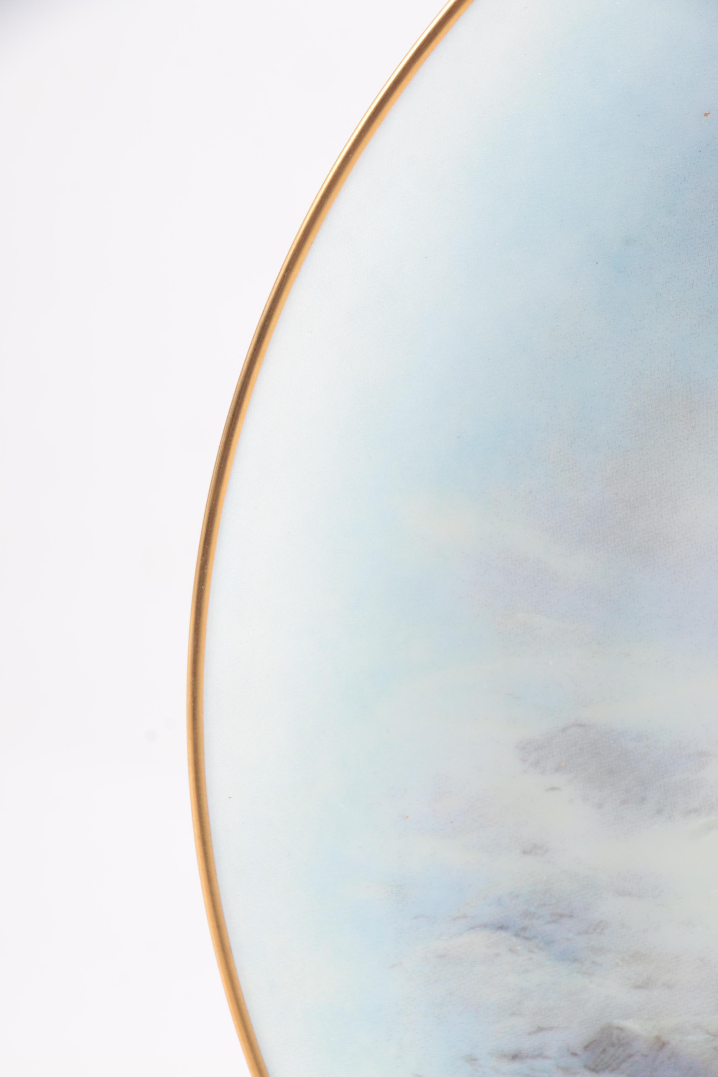 Franklin Mint Limited First Edition "The Snowy Owl" Plate