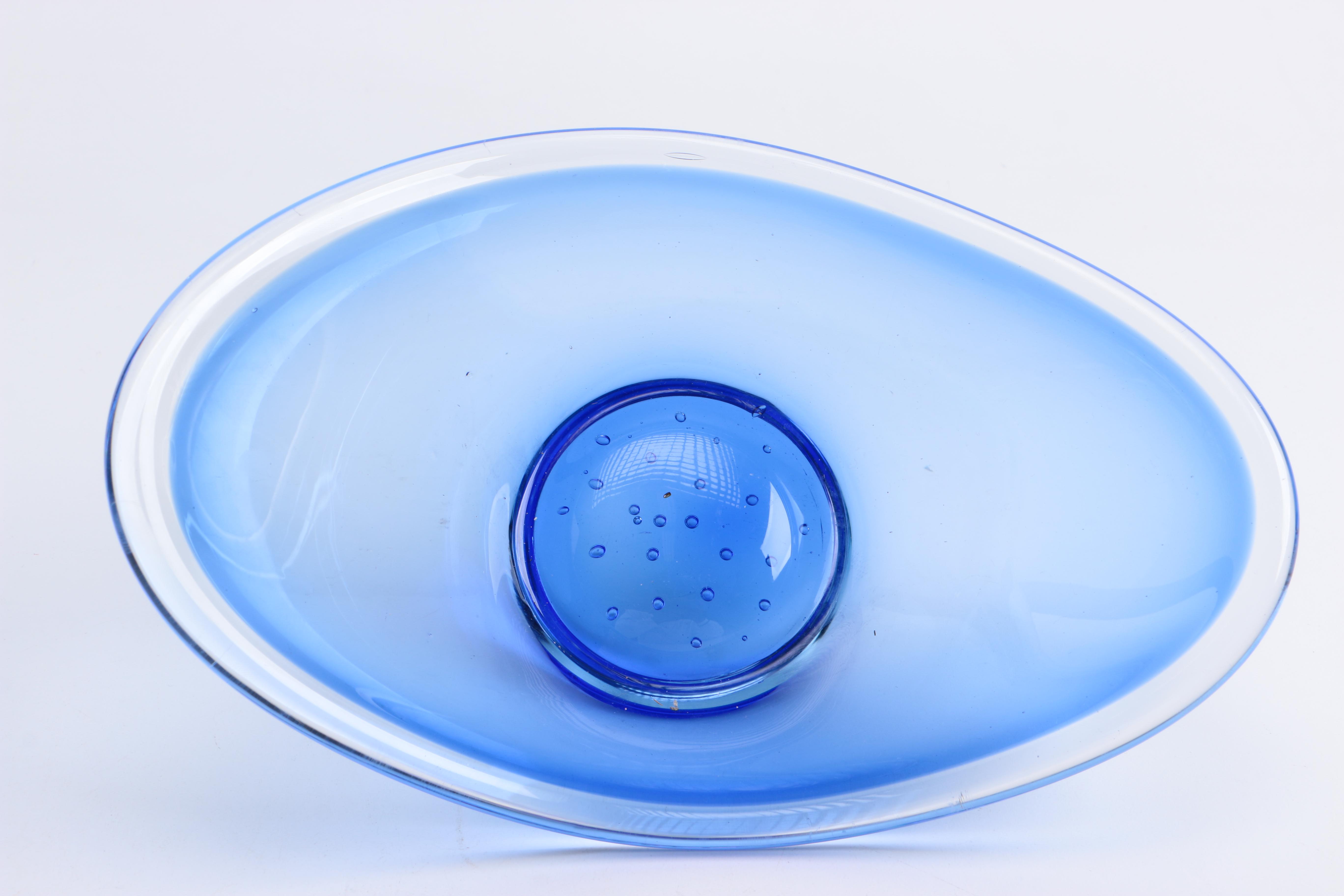 Blue Glass Decorative Items