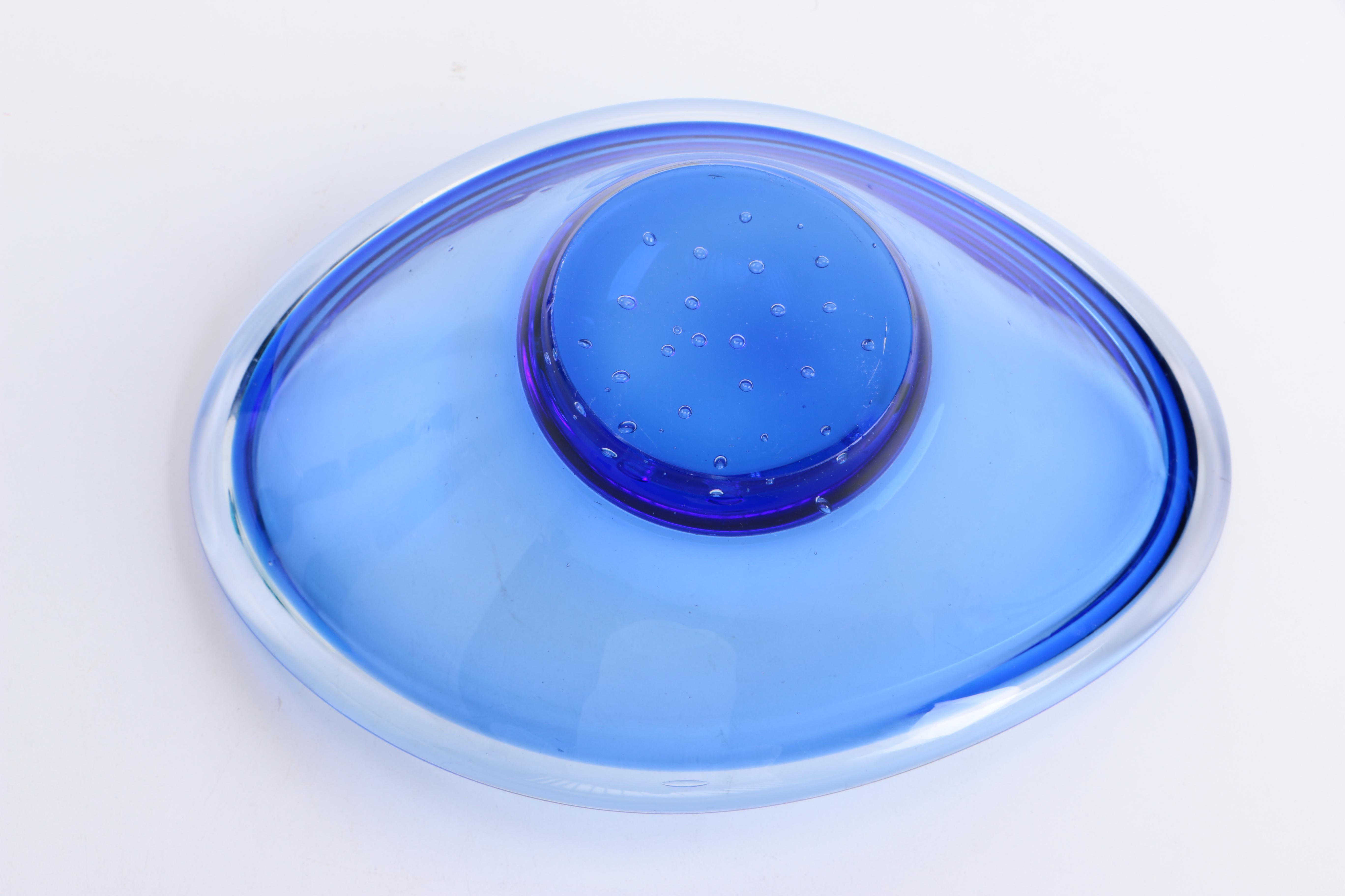 Blue Glass Decorative Items